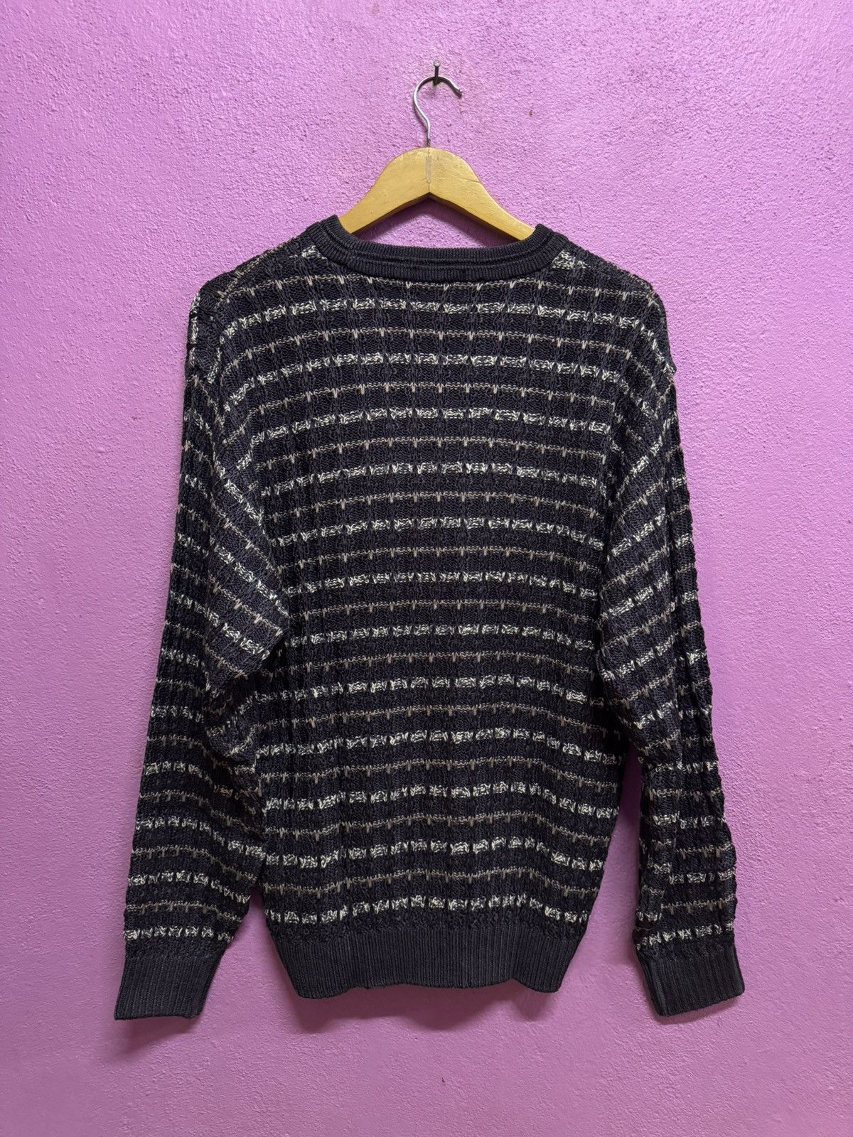 Nazareno Gabrielli Vintage 90's Nazareno Gabrielli Knitwear Size US L / EU 52-54 / 3 - 2 Thumbnail