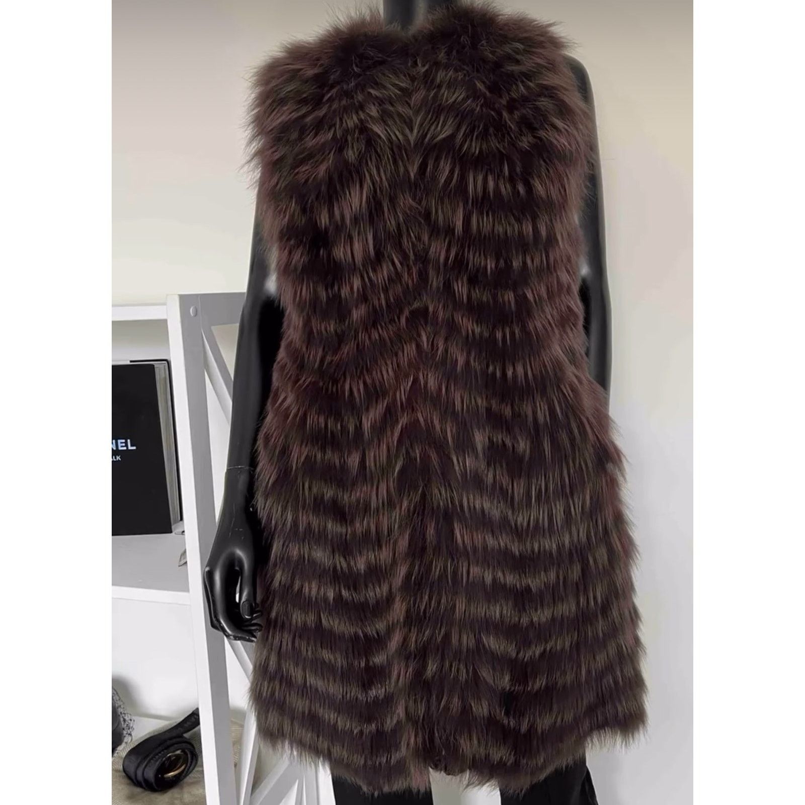 Dior Christian Dior Sleeveless Fox Fur Coat Size 38 - Excellent Size S / US 4 / IT 40 - 10 Thumbnail