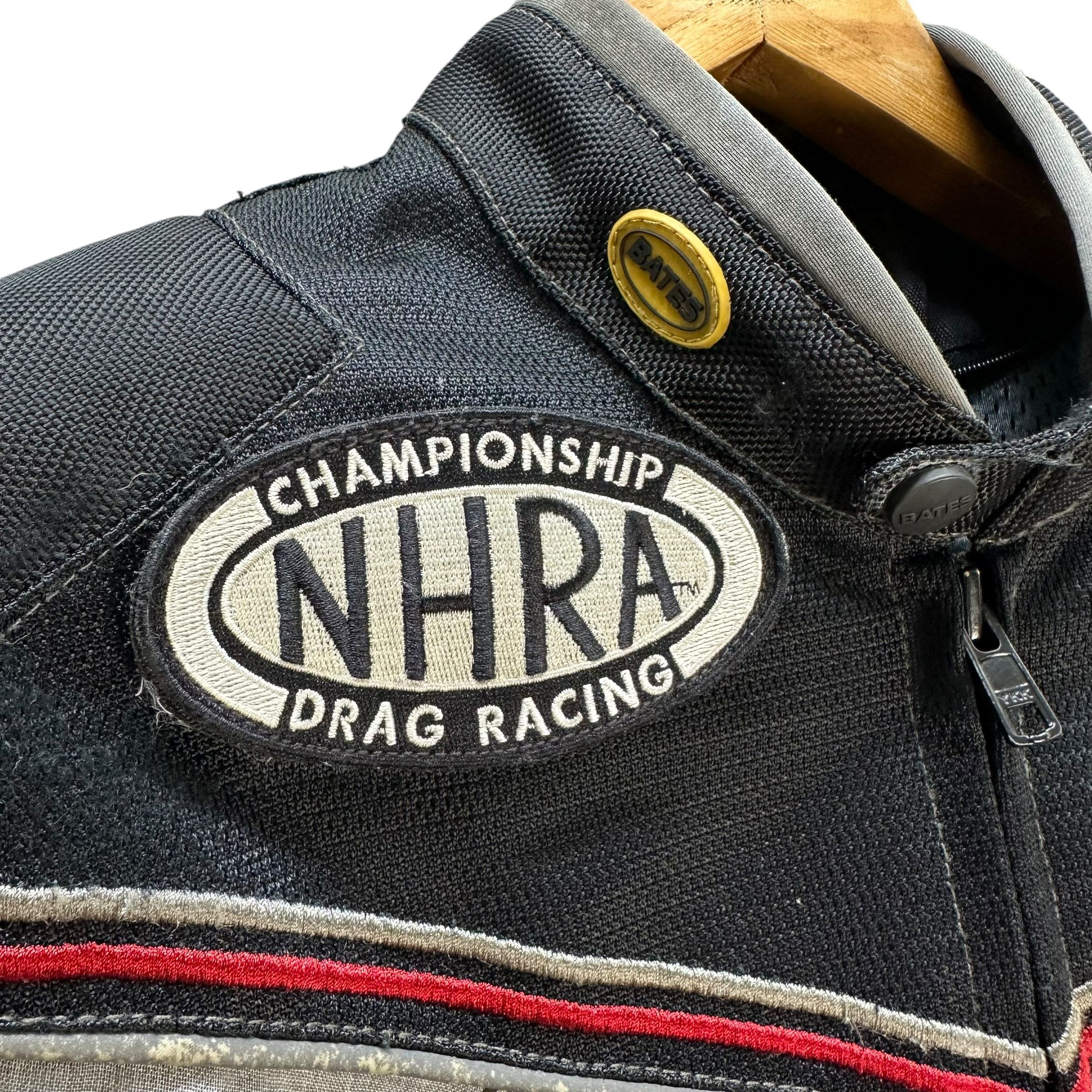 Vintage CUSTOM BATES LEATHERS NHRA Drag Racing Jacket #A53-1234 Size US M / EU 48-50 / 2 - 3 Thumbnail