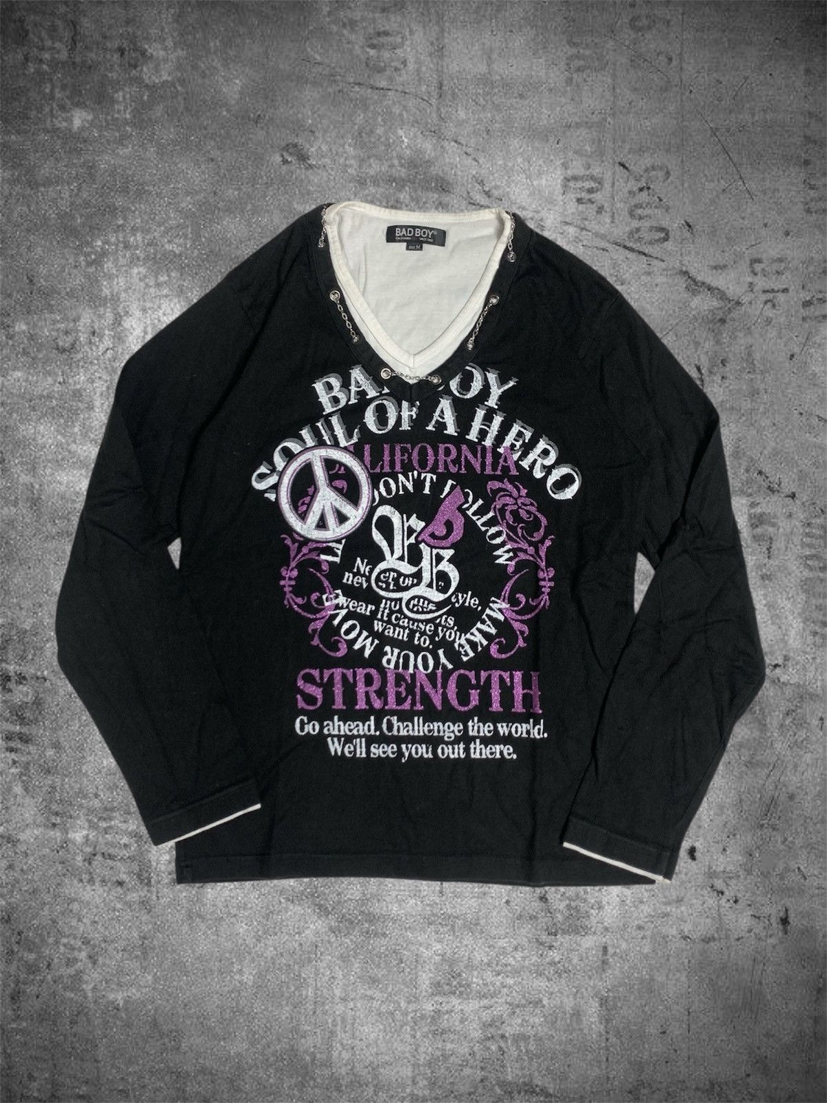 If Six Was Nine If Six Was Nine Black “Tuxedo” Henley LS | Grailed