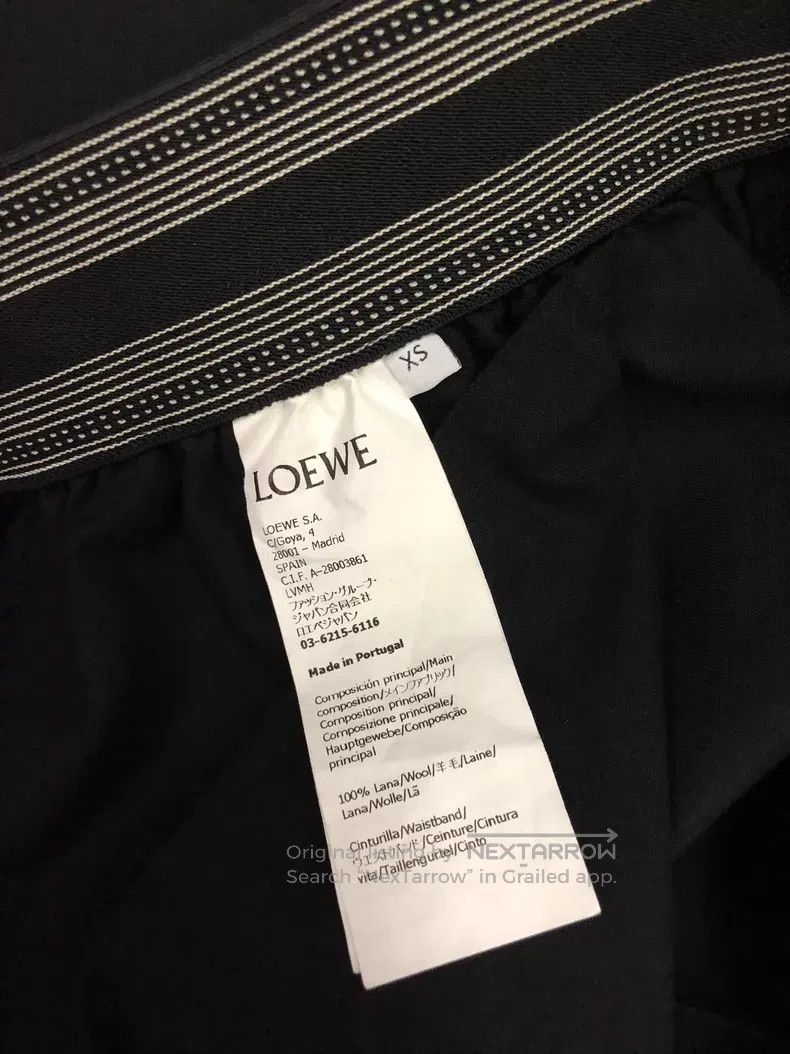 Loewe Loewe size XS Logo Black Casual Short Pants Size 22" - 5 Thumbnail