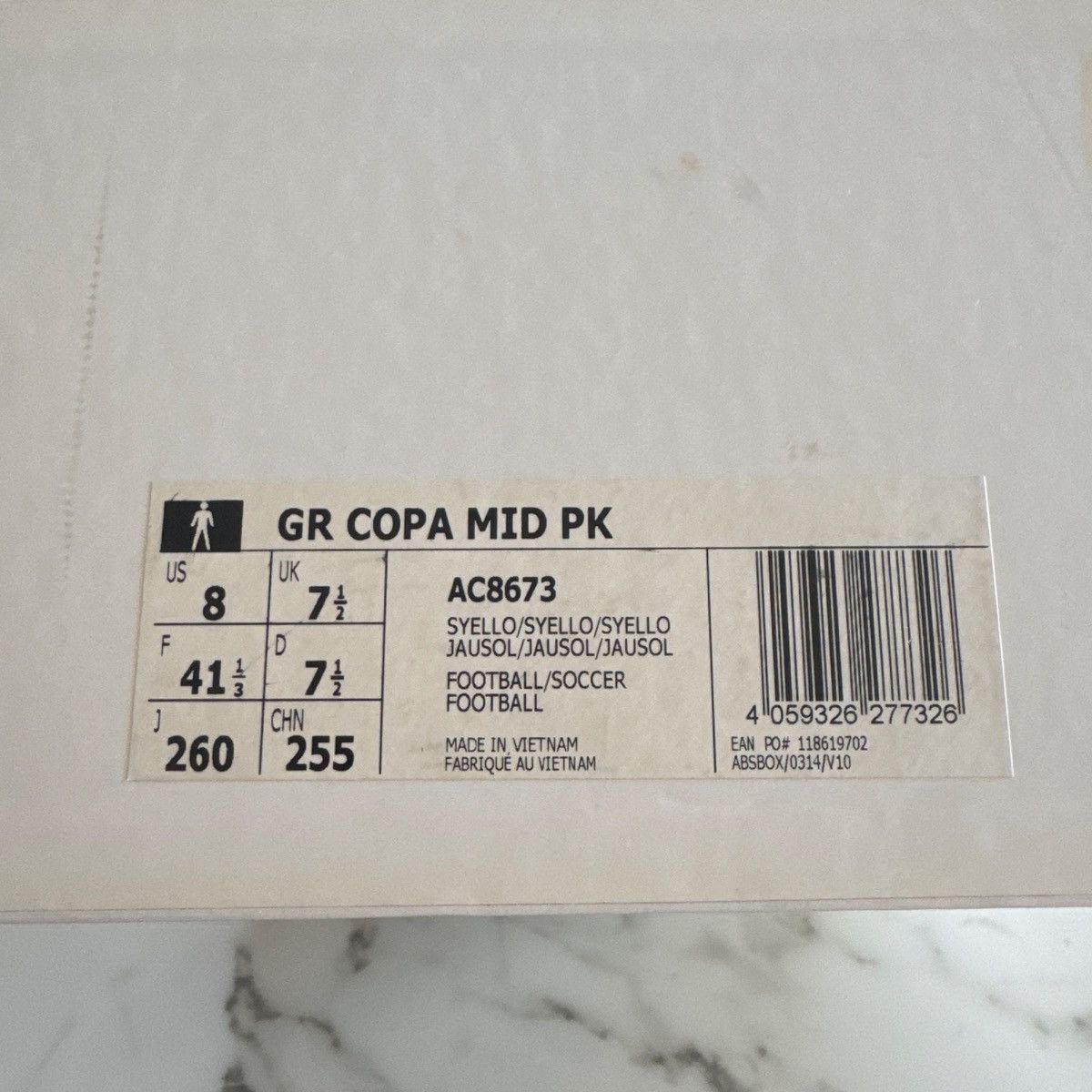 Adidas × Gosha Rubchinskiy Adidas x Gosha Copa Mid PK White/Gum 2018 w/ Box Size US 8 / EU 41 - 8 Thumbnail