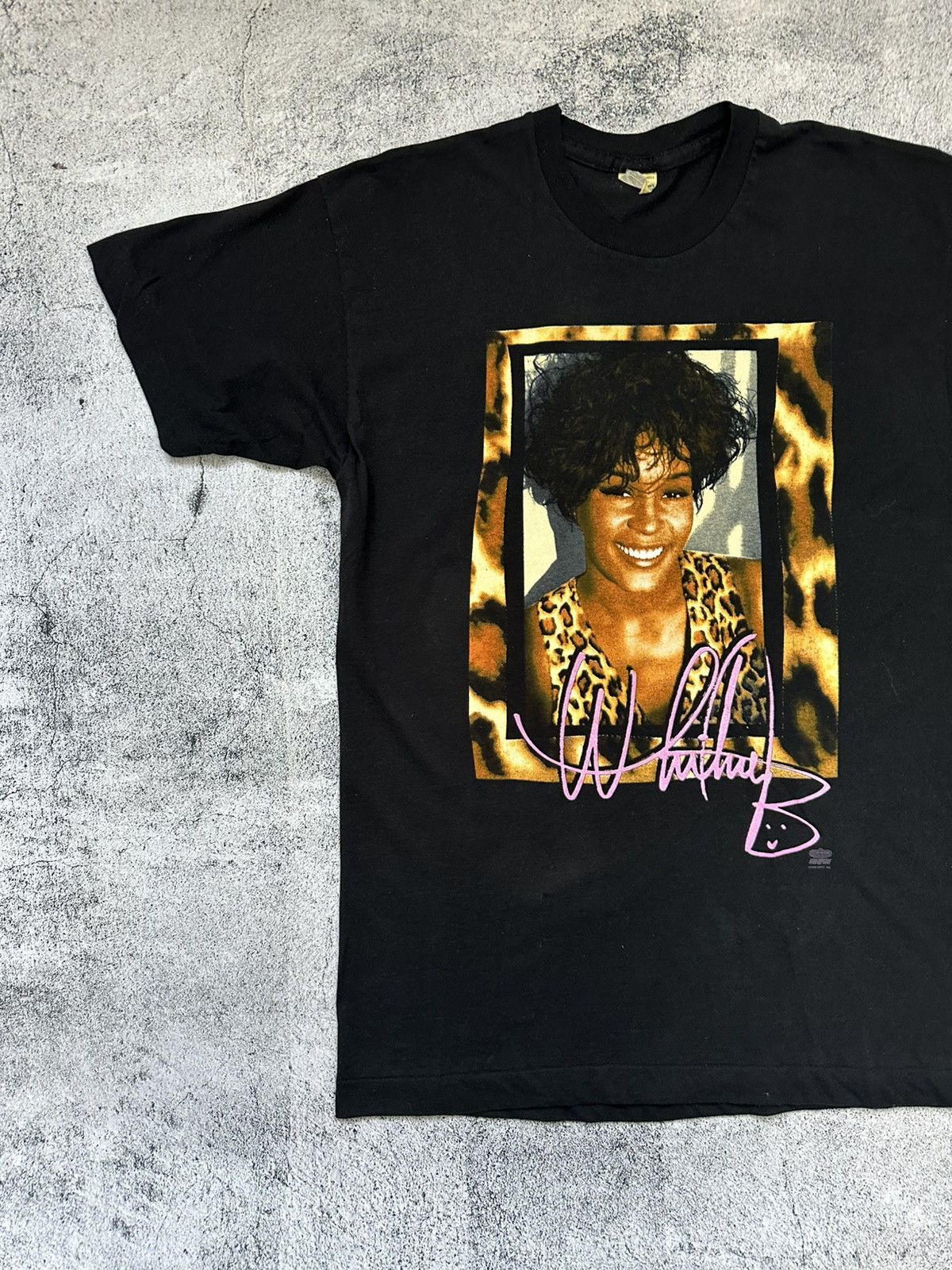 Band Tees 1993 Whitney Houston Vintage T-shirt I Will Always Love You Size US L / EU 52-54 / 3 - 3 Thumbnail