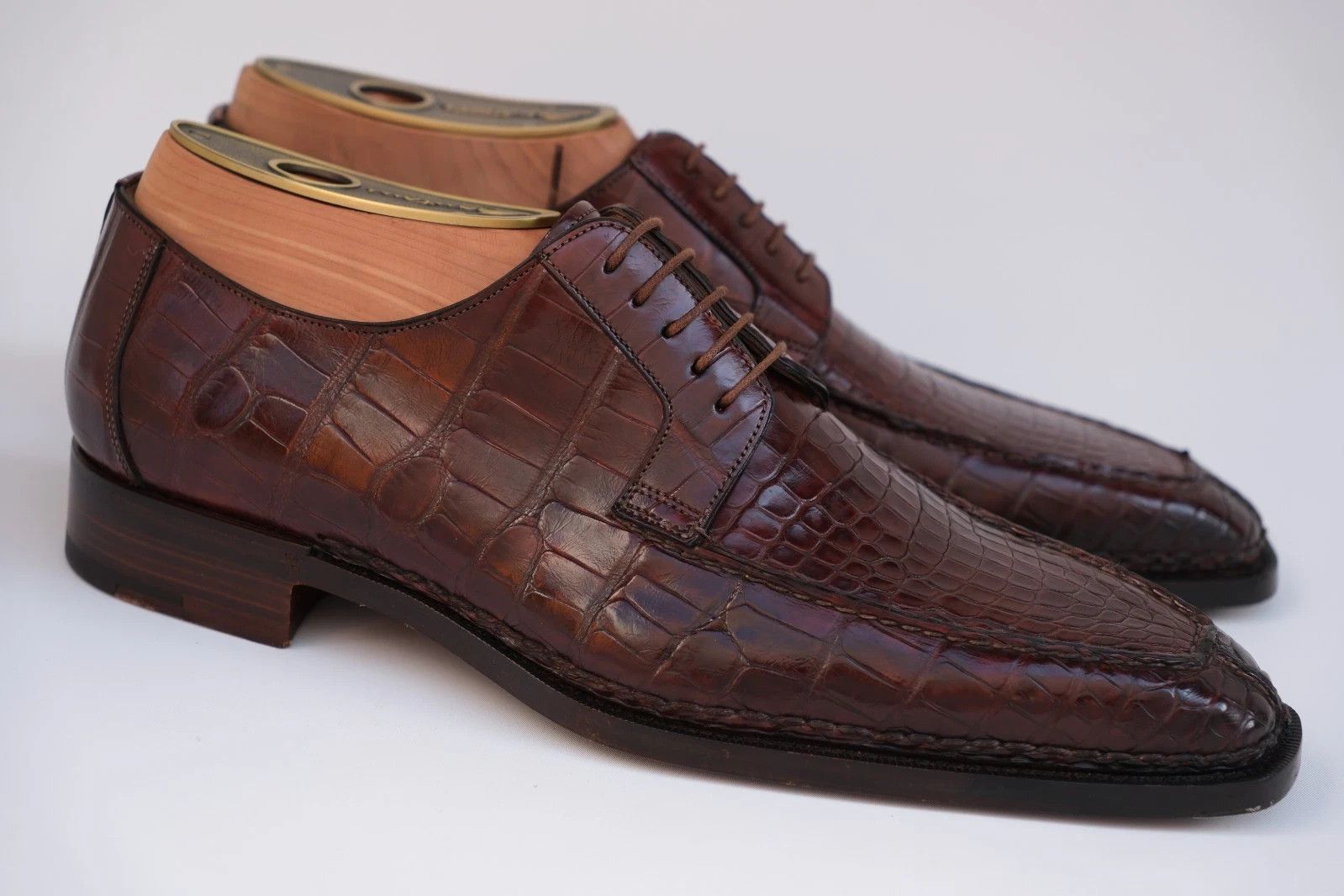 Santoni New Santoni Leather Split Toe UK 9 / US10 / EU 43 Size US 10 / EU 43 - 2 Thumbnail
