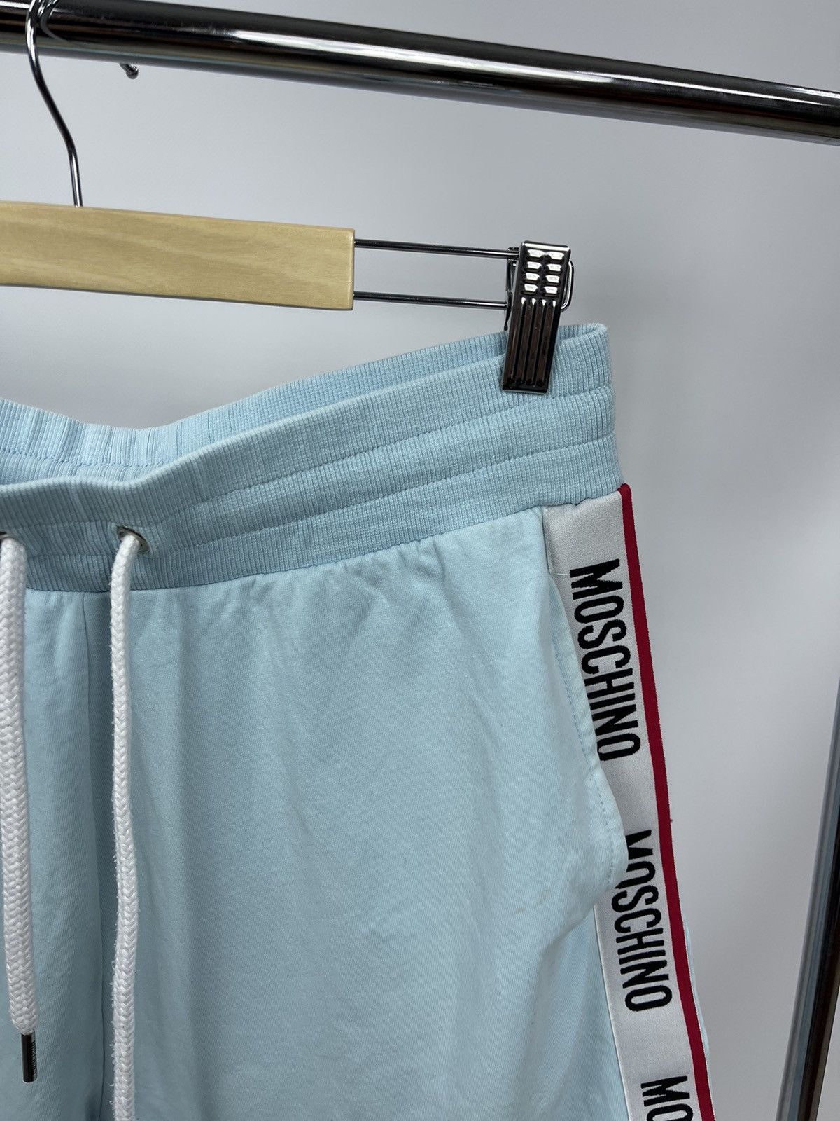 Moschino Moschino Underwear Shorts Size M Multi Logo Blue Size US 32 / EU 48 - 2 Thumbnail