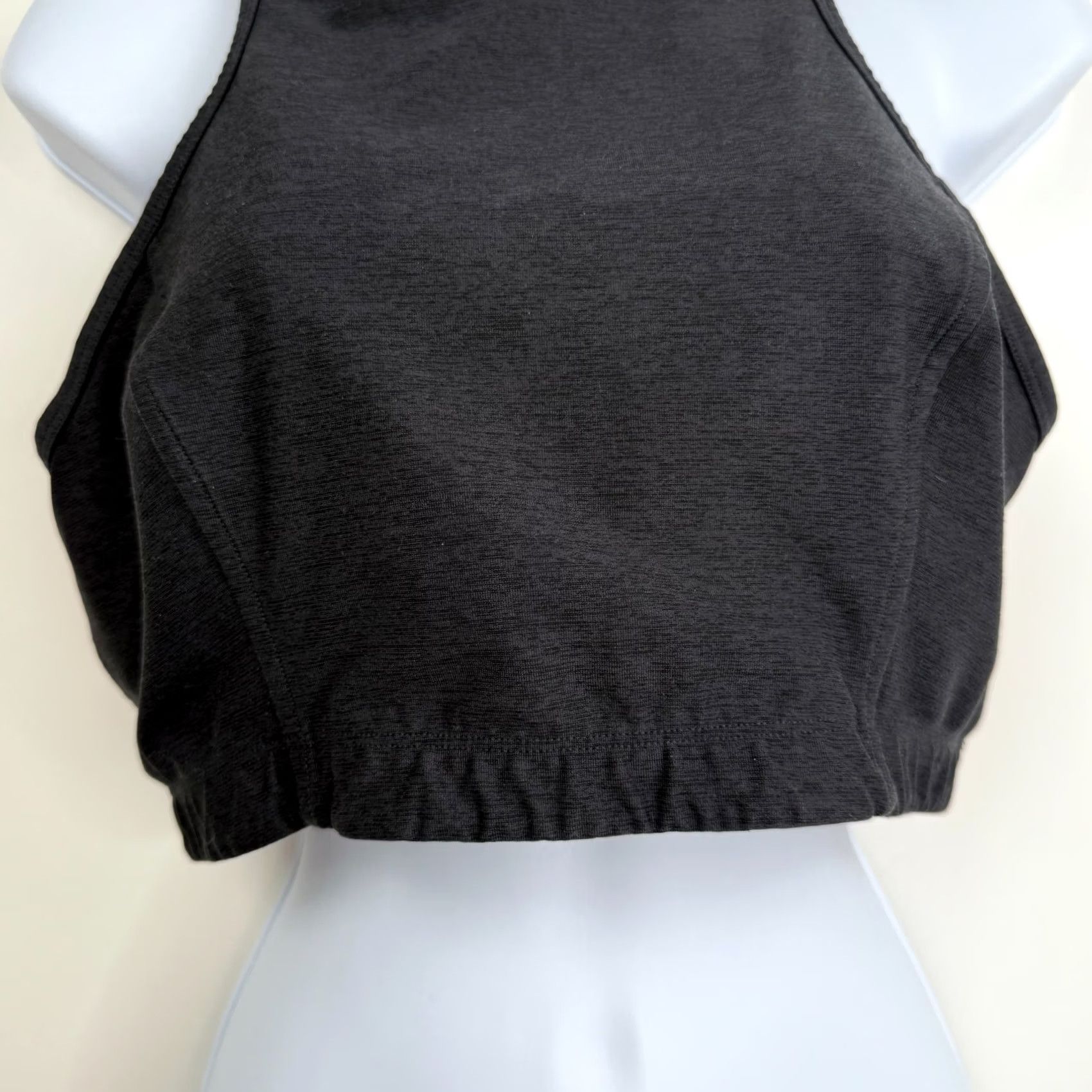 Outdoor Voices Outdoor Voices Womens Medium Athena Charcoal Crop Sports Bra Top Size M / US 6-8 / IT 42-44 - 2 Thumbnail