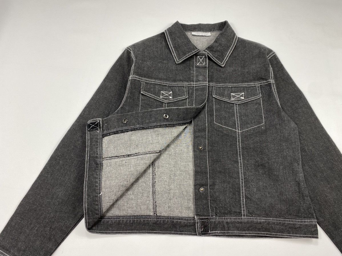 Vintage 🔥LASTDROP🔥 Vintage Y2K Sketch Light Denim Graphit Trucker Size L / US 10 / IT 46 - 7 Thumbnail