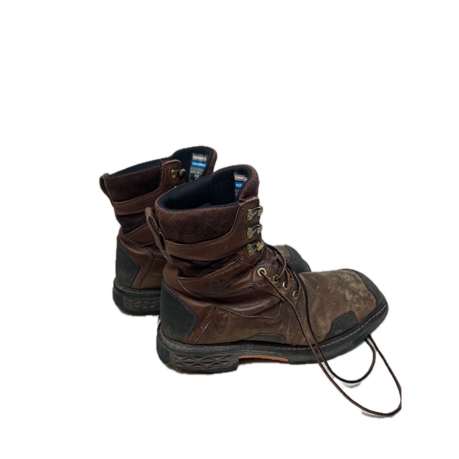 Ariat Ariat OverDrive 8" Wide Sq Toe Wtrprf Comp Toe Boot Mens 9.5 Size US 9.5 / EU 42-43 - 4 Thumbnail