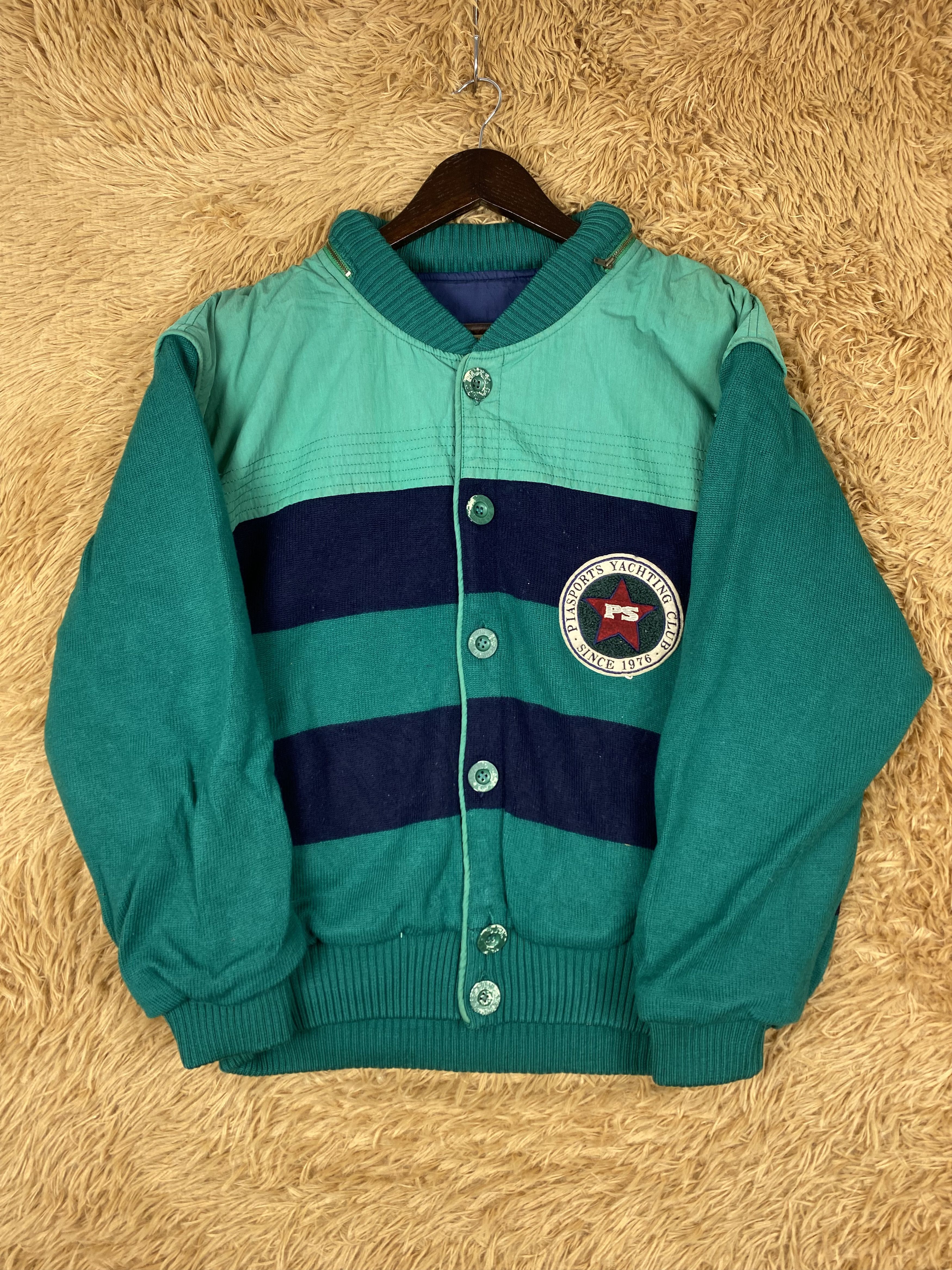 Japanese Brand Vintage Pia Sports Yachting Club Jacket DJ0936 Size US M / EU 48-50 / 2 - 4 Thumbnail