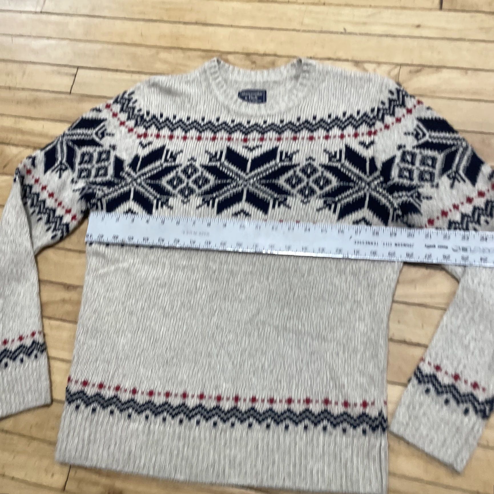 Abercrombie & Fitch VINTAGE Abercrombie & Fitch Fisherman Core Nordic Fair Isle Knit Sweater Mens M Size US M / EU 48-50 / 2 - 6 Thumbnail
