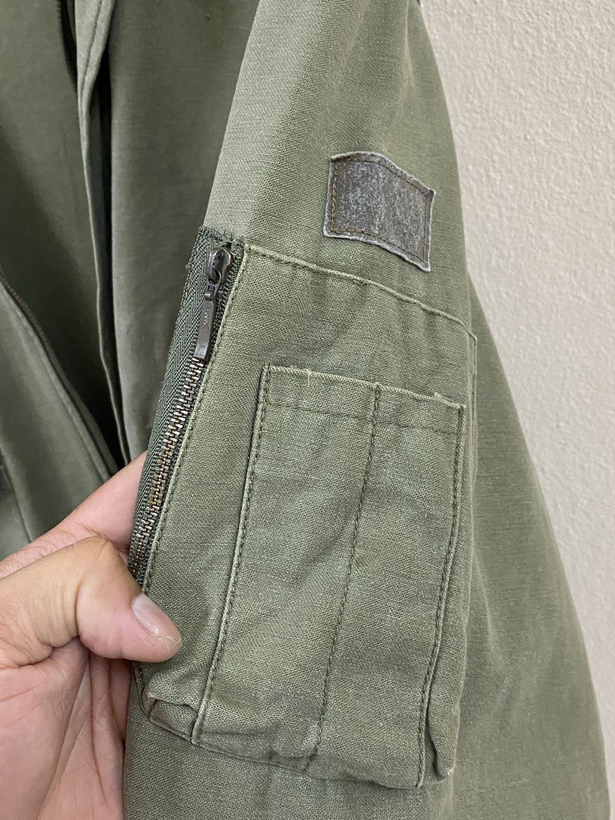Vintage Vtg Army Military Jacket Size US L / EU 52-54 / 3 - 8 Thumbnail