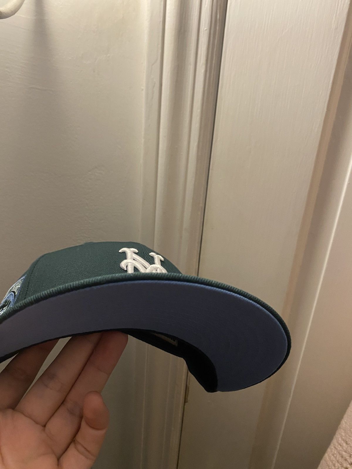 Hat Club New York Mets Fitted Hat Size 7 1/8 Size ONE SIZE - 3 Thumbnail