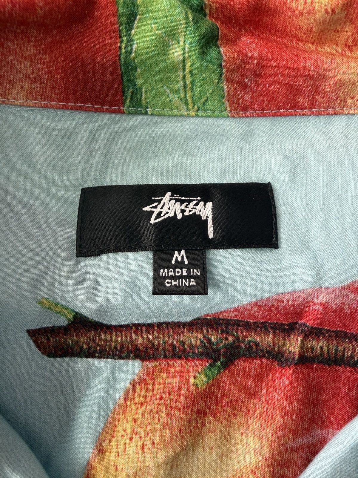 Stussy Stussy Peaches Shirt Size US M / EU 48-50 / 2 - 4 Thumbnail