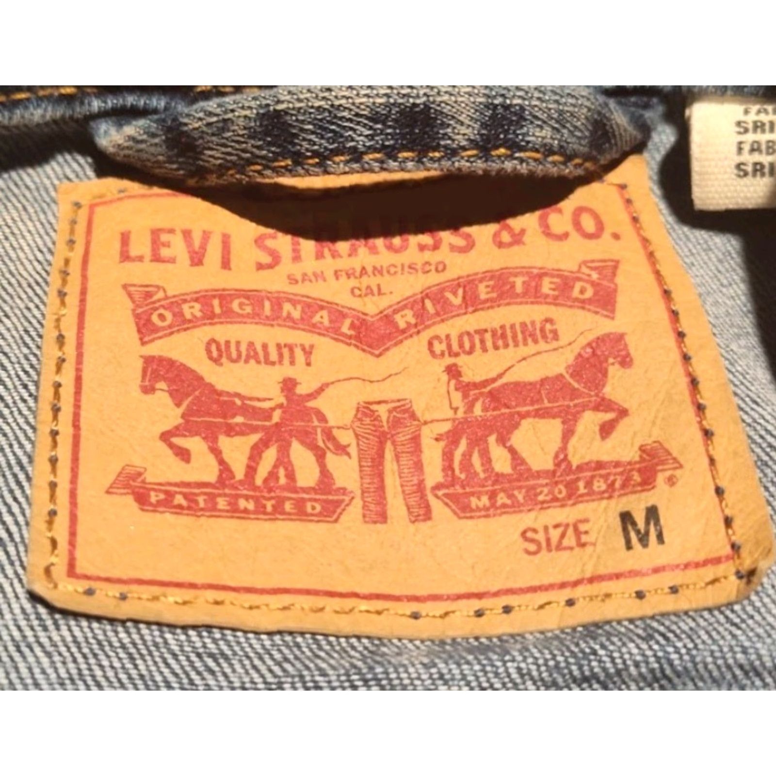 Levi's VINTAGE Levi's Original Trucker Denim Jacket Women’s Medium Blue Slim Fit Classic Size M / US 6-8 / IT 42-44 - 7 Thumbnail
