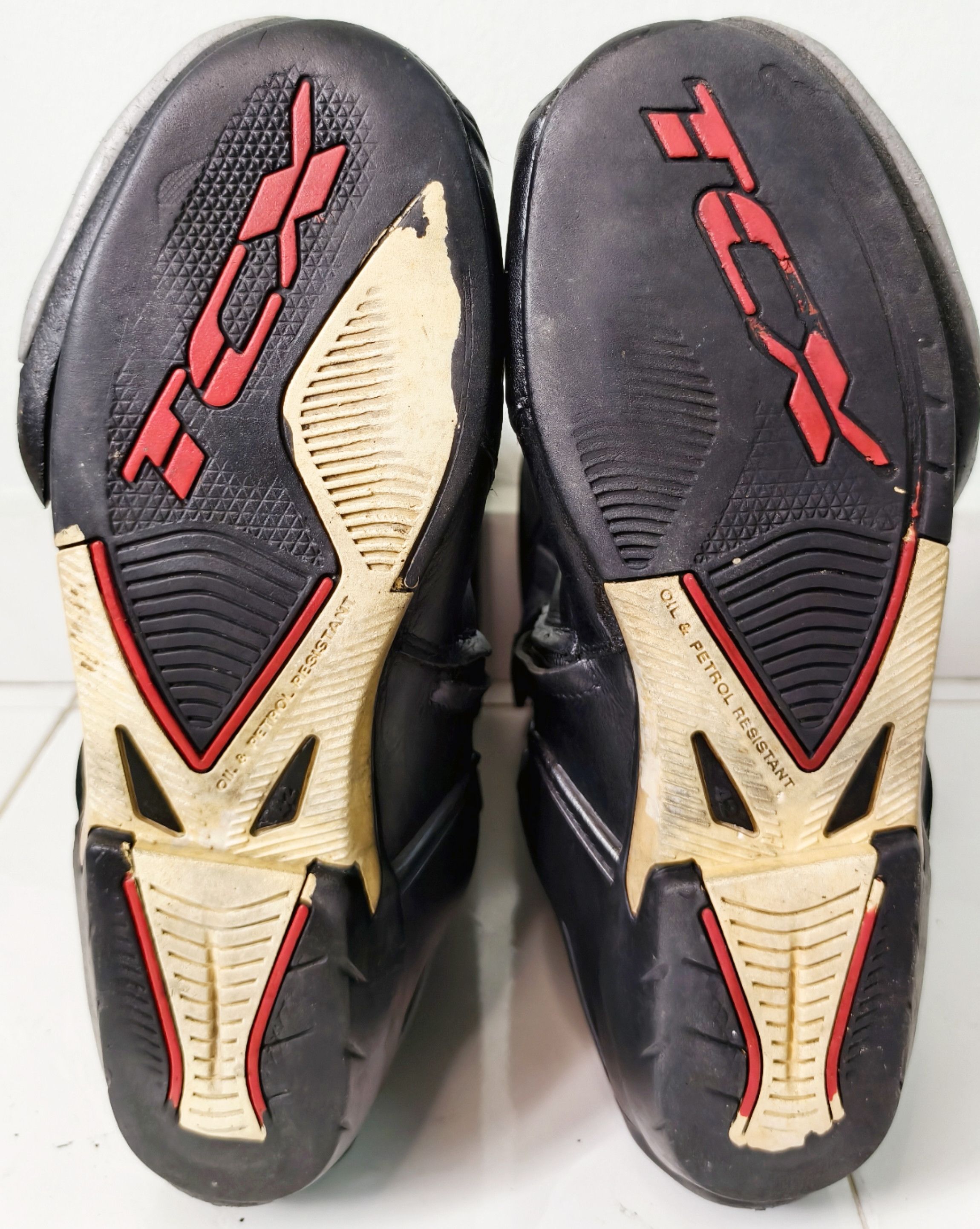 Vintage TCX motorcross boots leather men's Size US 9 / EU 42 - 10 Thumbnail