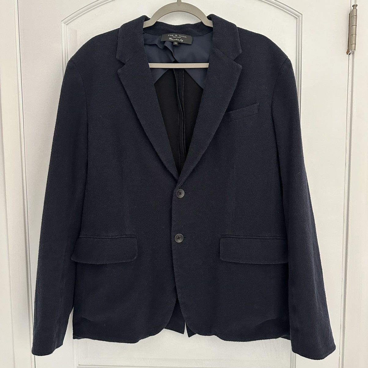 Rag & Bone Rag & Bone Deconstructed Razor Pique Blazer Jacket Size 44R - 1 Thumbnail