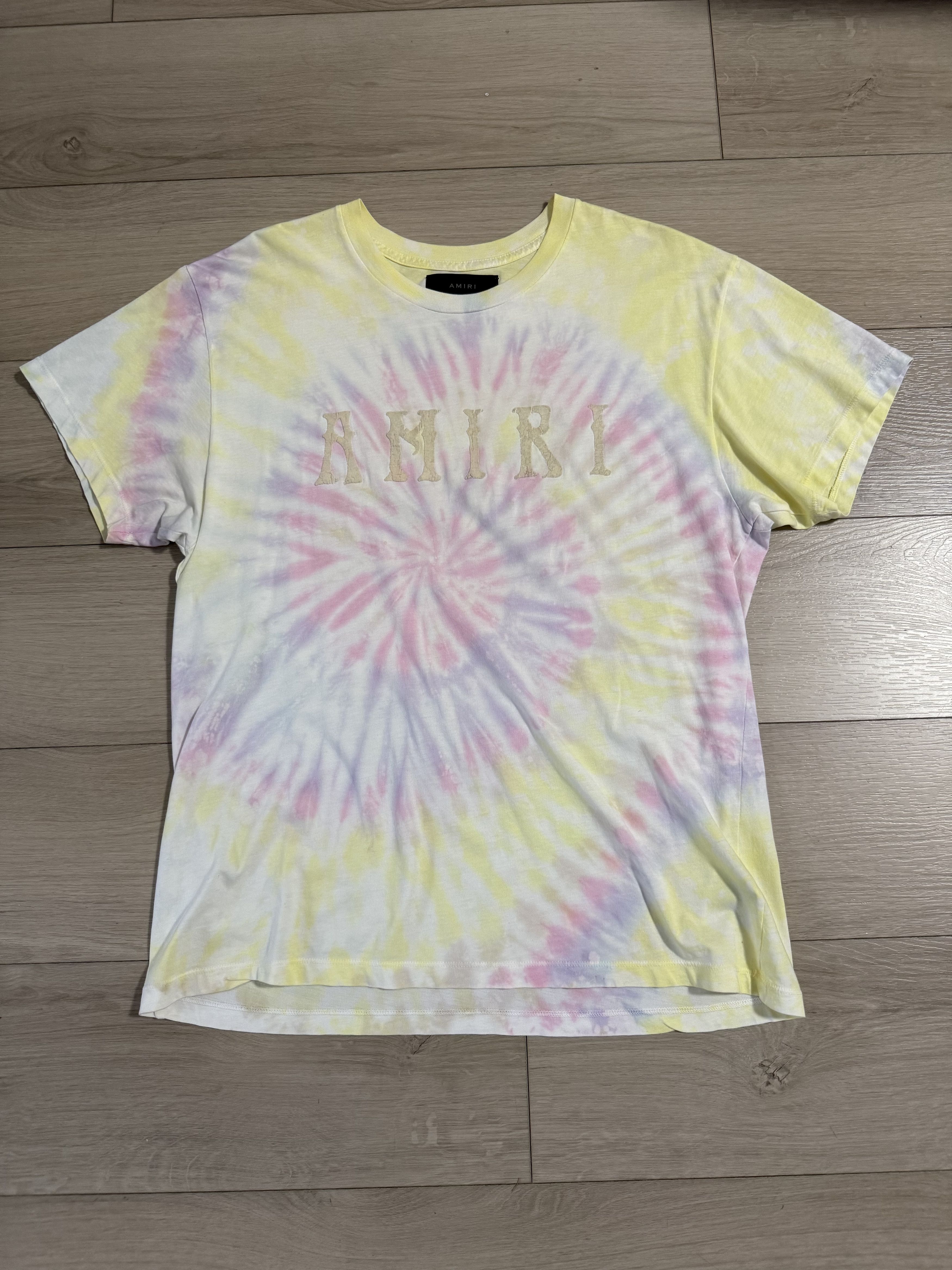 Amiri Amiri Tie Dye Multicolor Hippie Tee Size US S / EU 44-46 / 1 - 2 Thumbnail
