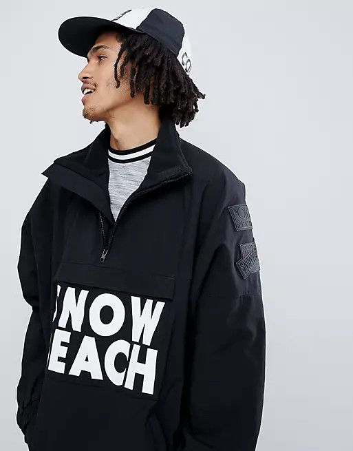 Polo Ralph Lauren SNOW BEACH 1/4 ZIPPER ANORAK PULLOVER Size US L / EU 52-54 / 3 - 2 Thumbnail