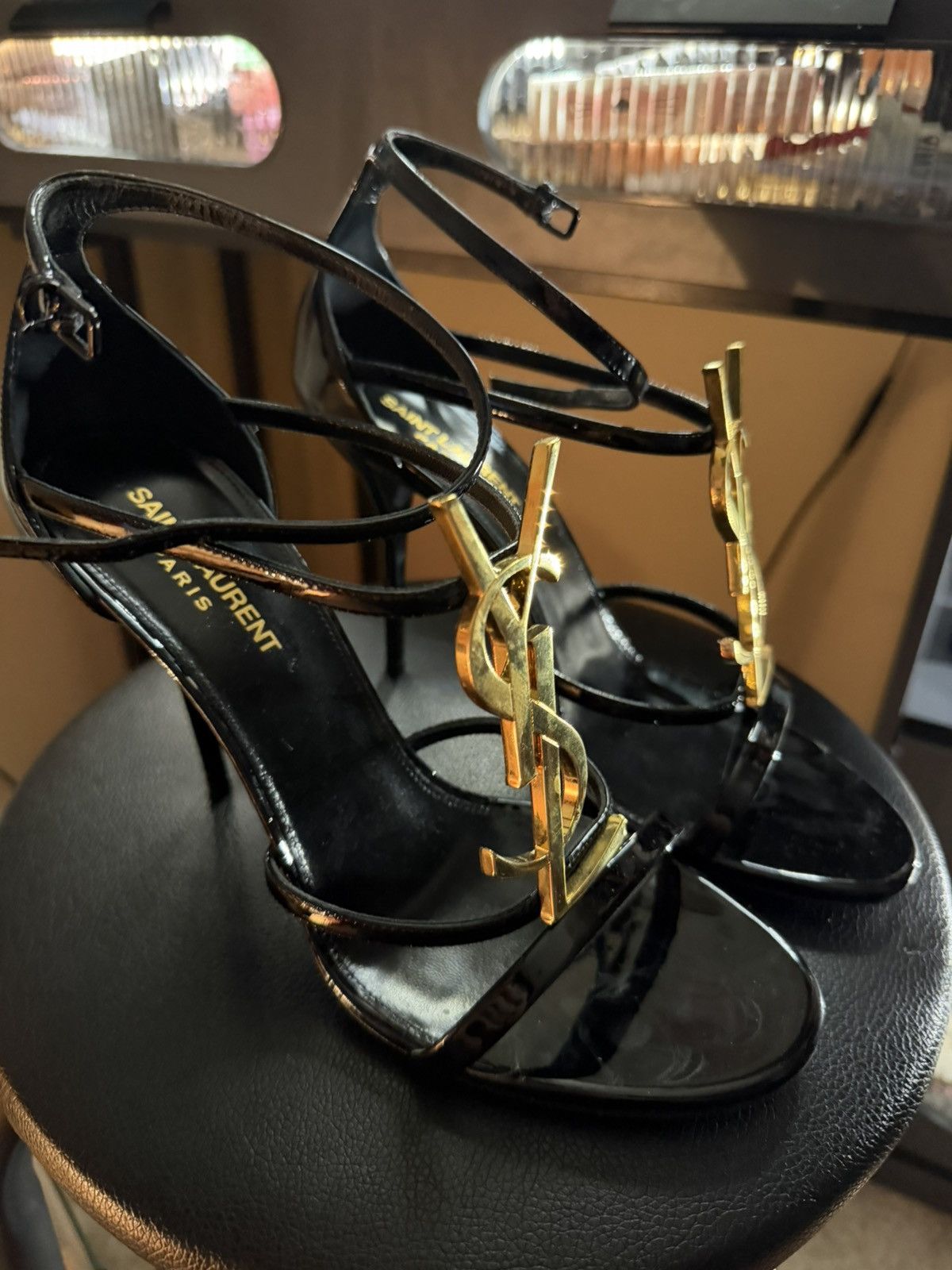 Yves Saint Laurent YSL Cassandra Heel size 39 Size US 9 / IT 39 - 2 Thumbnail