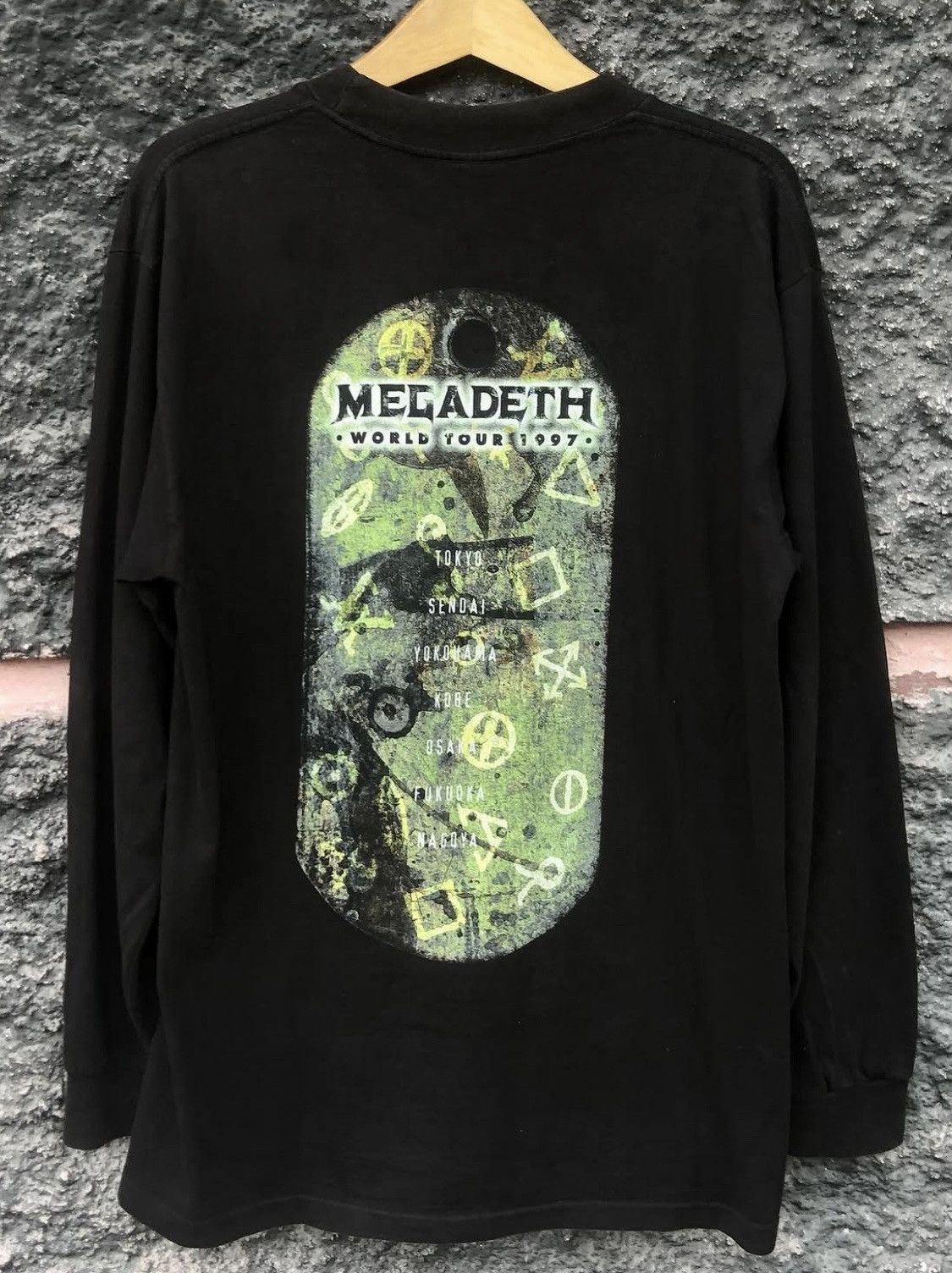 Vintage Rare🔥Vintage 1997 Megadeth Longsleeve T-Shirts Size US L / EU 52-54 / 3 - 2 Thumbnail
