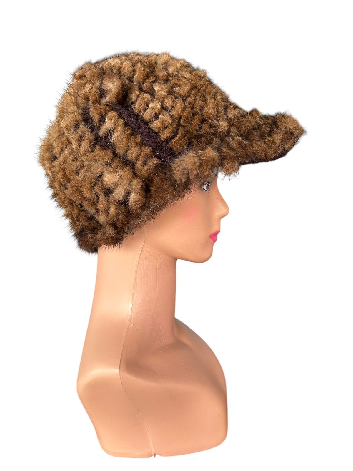 Japanese Brand × Kapital × Vintage Japanese Punk Bondage Style Fur Big Hats Rare Size ONE SIZE - 4 Thumbnail