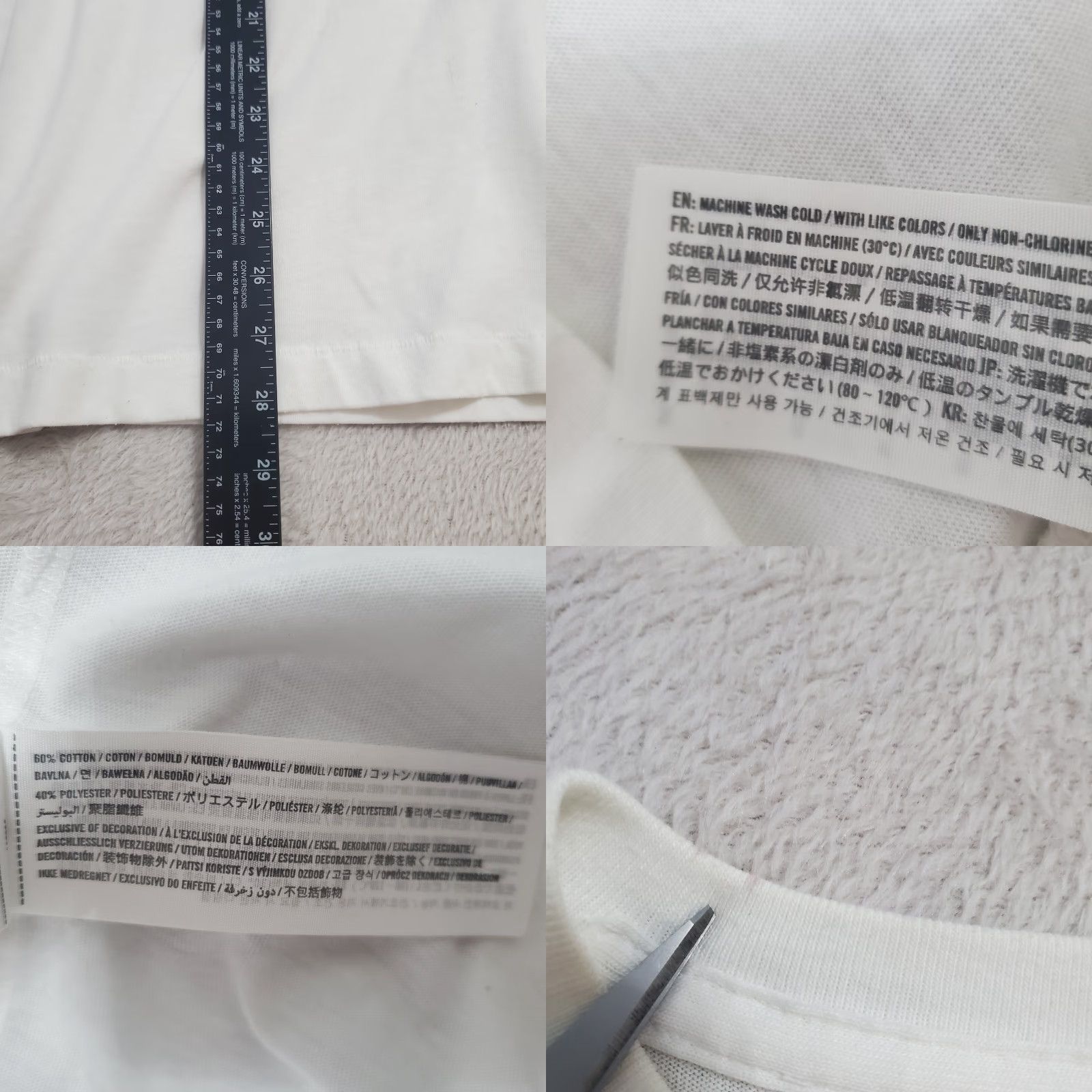Abercrombie & Fitch Abercrombie & Fitch Muscle T Shirt Men XL White Long Sleeve Spellout 90s Y2K Size US XL / EU 56 / 4 - 8 Thumbnail