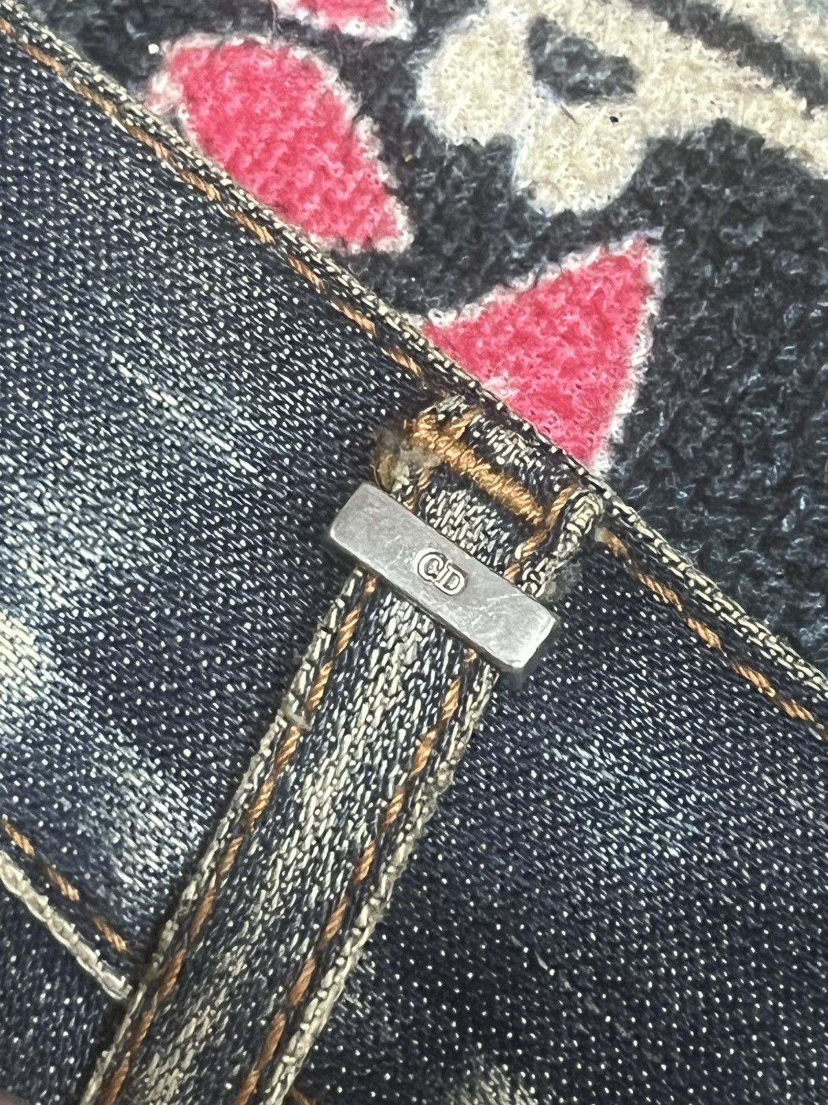 Dior Christian Dior Homme Distressed Mud Washed Jeans Size US 27 - 10 Thumbnail