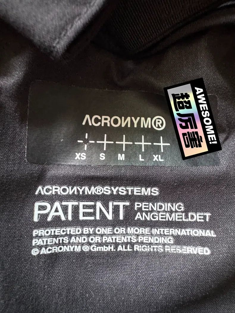 Acronym Acronym Black coat Size US XS / EU 42 / 0 - 2 Thumbnail