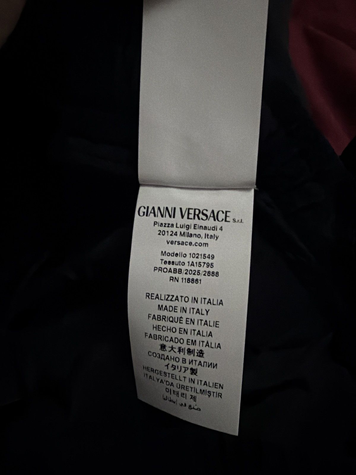 Versace Versace Nylon Style Track Pants Size US 30 / EU 46 - 11 Thumbnail