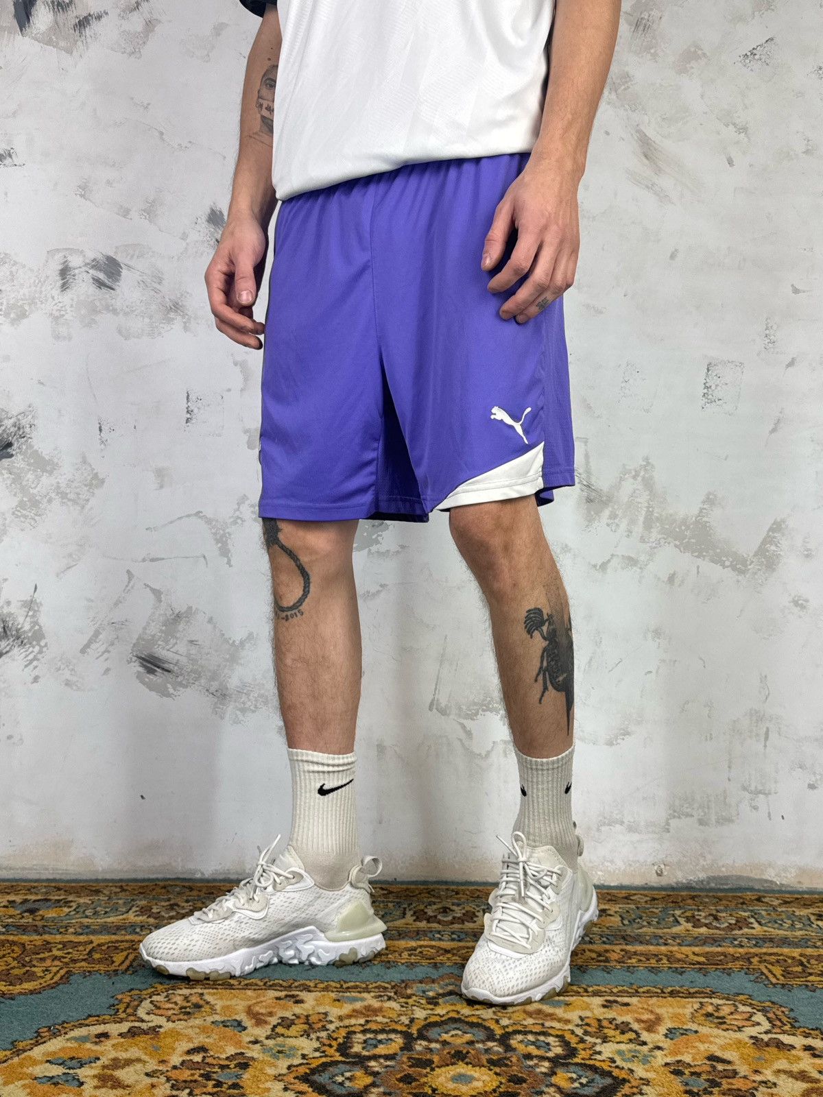 Puma Vintage Puma Tottenham Hotspur Football Shorts Size L - XL Size US 34 / EU 50 - 2 Thumbnail