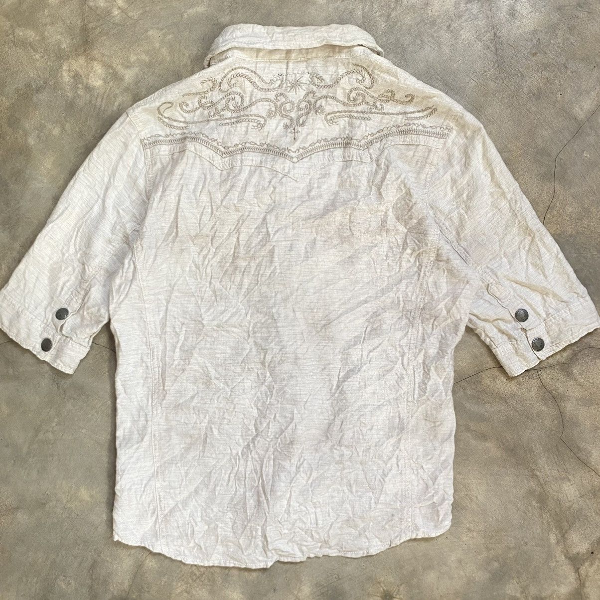 In The Attic Vintage In The Attic Western Short Sleeve Shirt Size US L / EU 52-54 / 3 - 2 Thumbnail