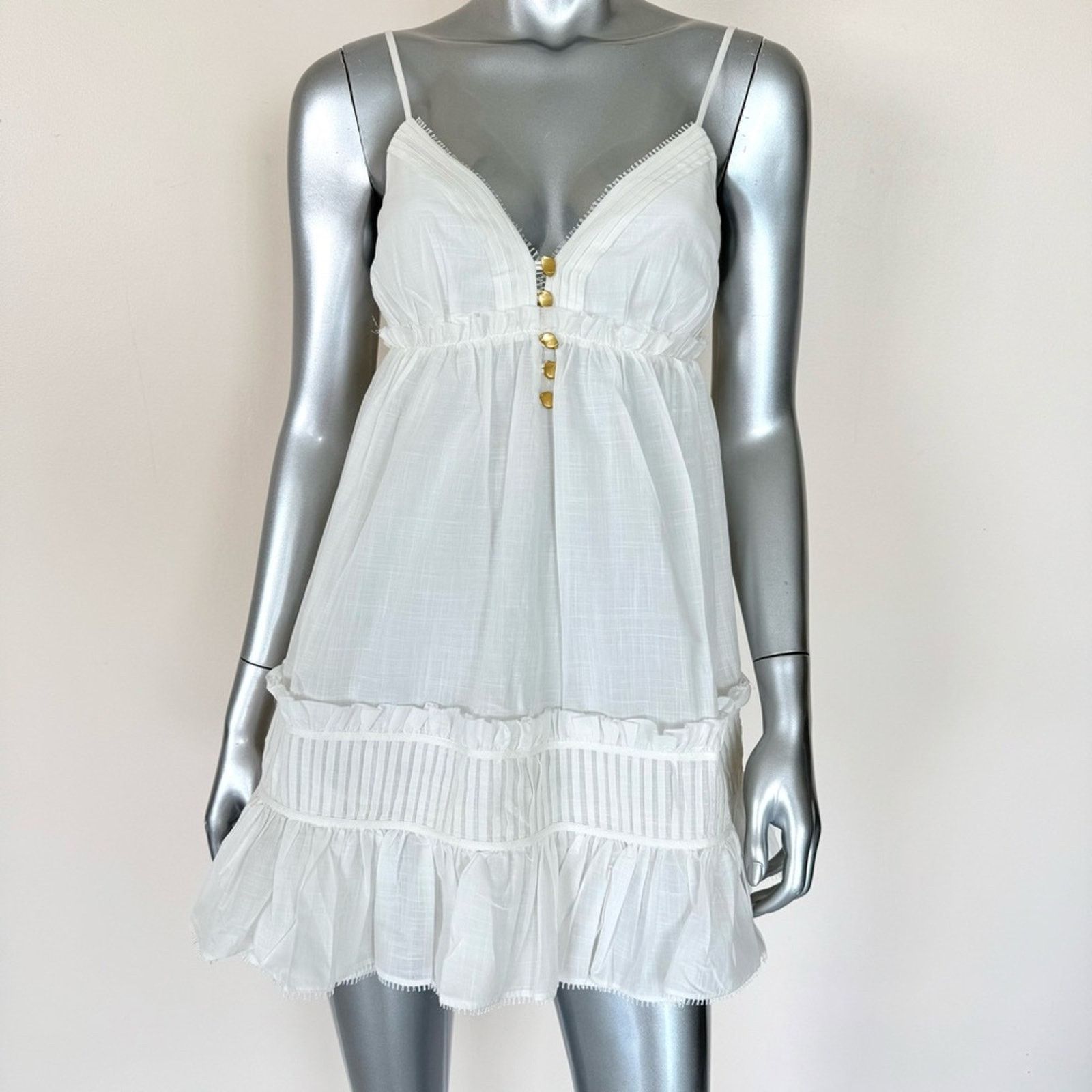 Aje NEW!!! AJE women white dress size 8 US Size M / US 6-8 / IT 42-44 - 2 Thumbnail