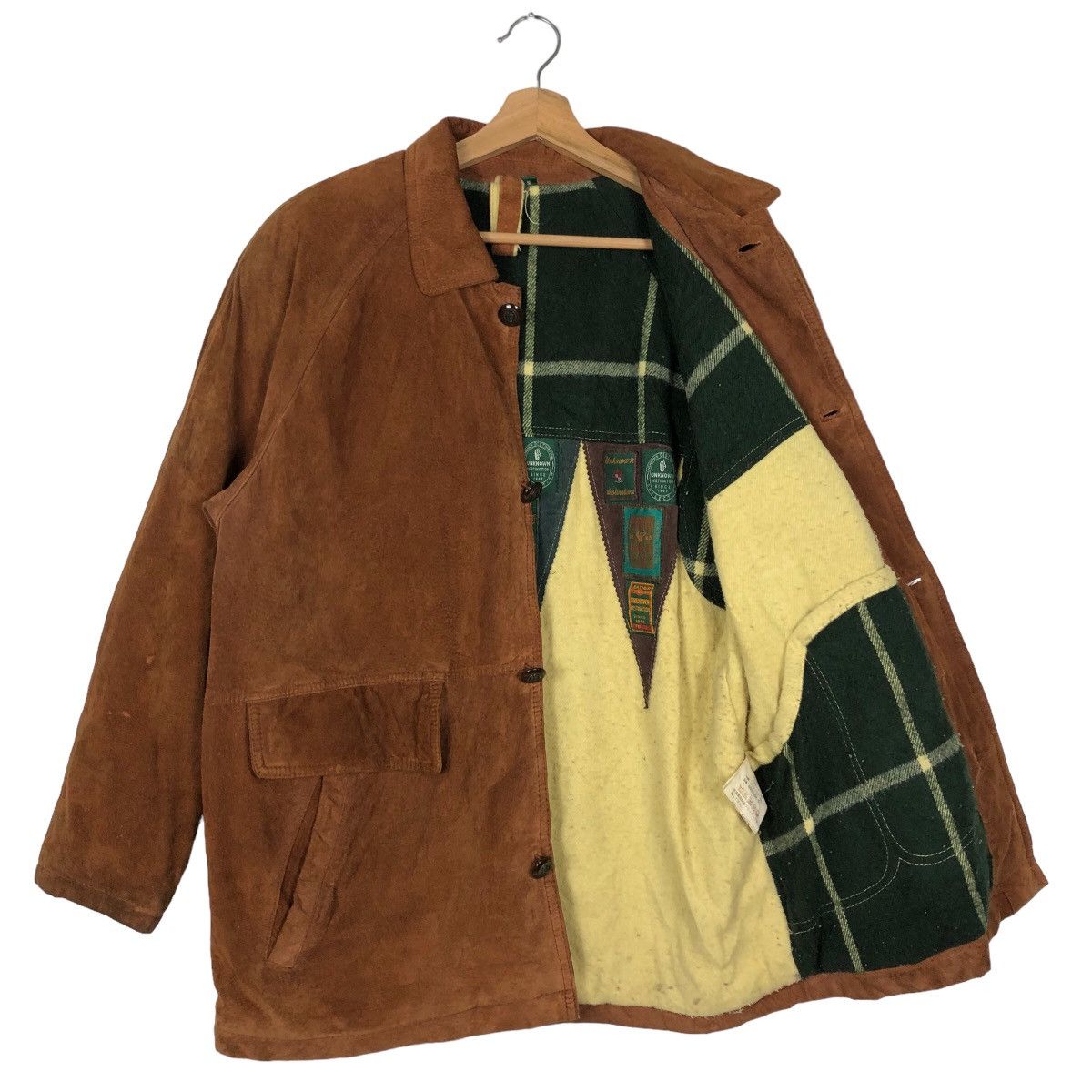 Genuine Leather 🔥Vintage Genuine Leather Jacket Unknown Destination Japan Size US S / EU 44-46 / 1 - 8 Thumbnail