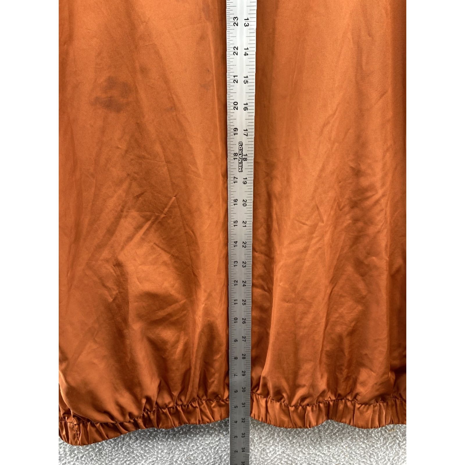 Footjoy FootJoy Mens Jacket Windbreaker Golf 2XL Orange Lightweight Full Zip Pockets Breathable Water Resistant Vintage No Size US XXL / EU 58 / 5 - 7 Thumbnail