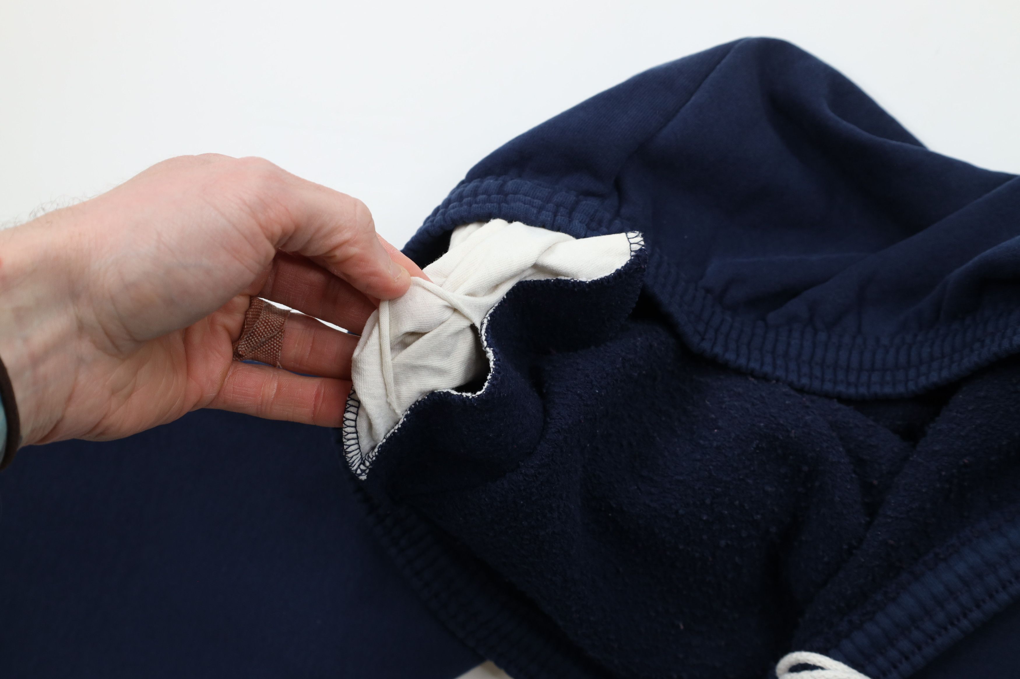 Russell Athletic × Vintage Vintage 90s Russell Athletic Blank Sweatpants Joggers Blue Size US 34 / EU 50 - 7 Thumbnail