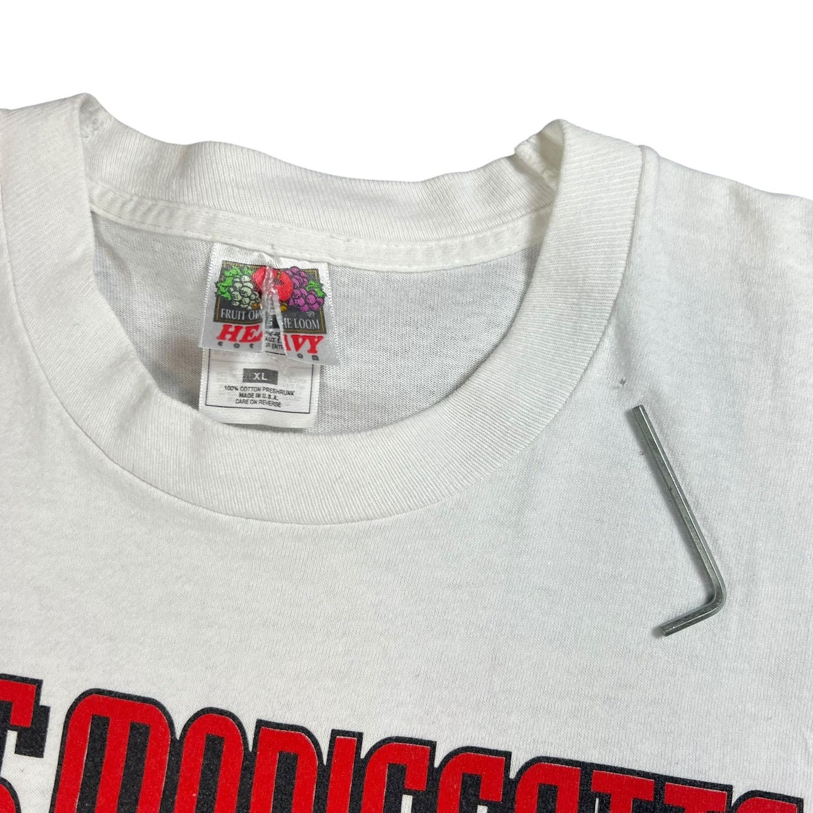 Band Tees × Fruit Of The Loom × Vintage Vintage 1996 Alanis Morissette Jagged Little Pill lot tee Size US XL / EU 56 / 4 - 6 Thumbnail