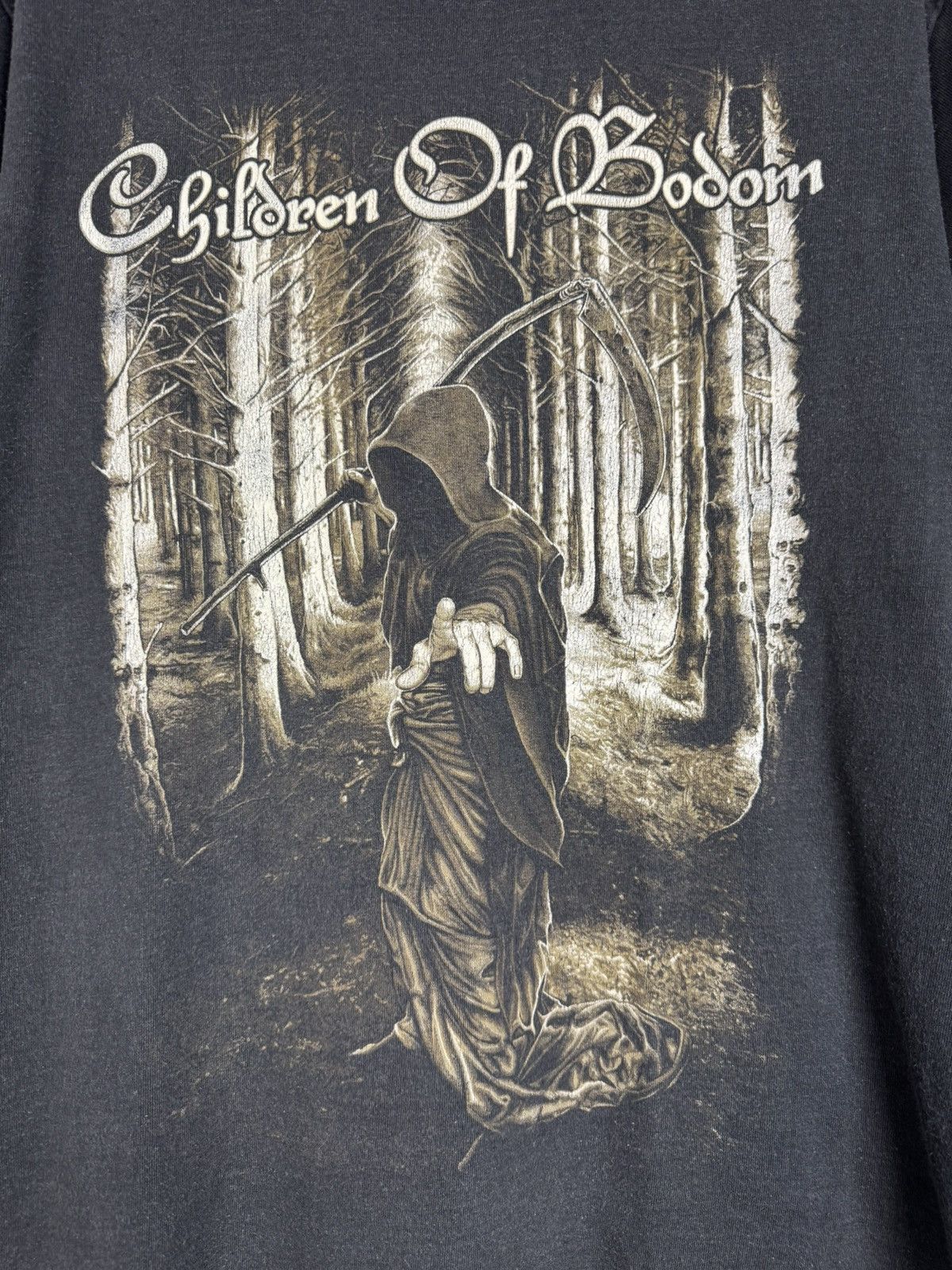 Band Tees Vintage Children of Bodom Death Wants You Distressed T-Shirt Size US L / EU 52-54 / 3 - 8 Thumbnail