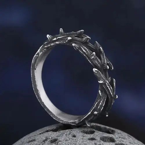 Japanese Brand Irregular Thorns Ring Size 7 8 9 10 11 Size ONE SIZE - 3 Thumbnail