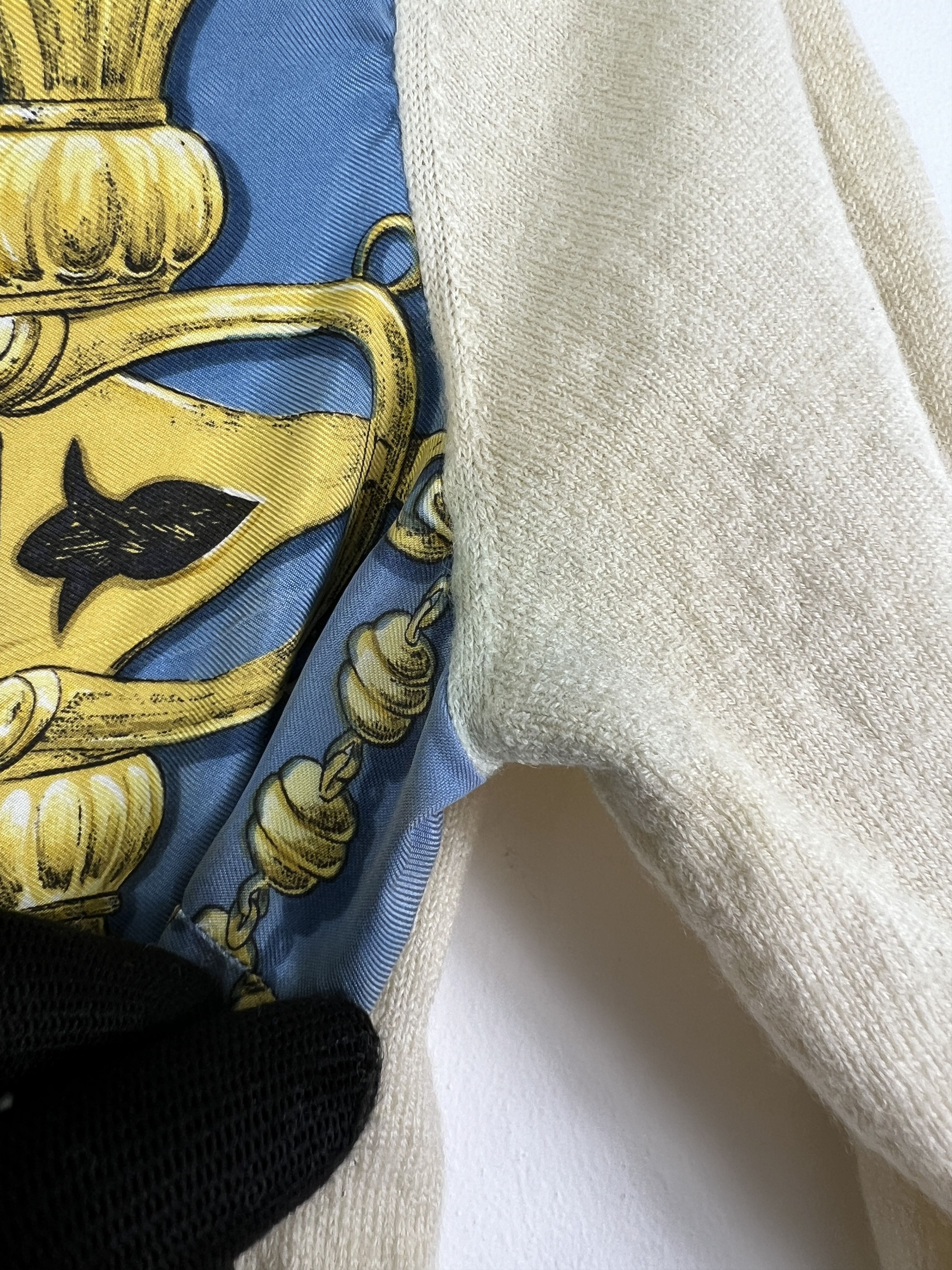Hermes × Vintage Vintage Hermès Sport Paris Mock Neck Sweater (42) GTMPT965 Size US XS / EU 42 / 0 - 9 Thumbnail
