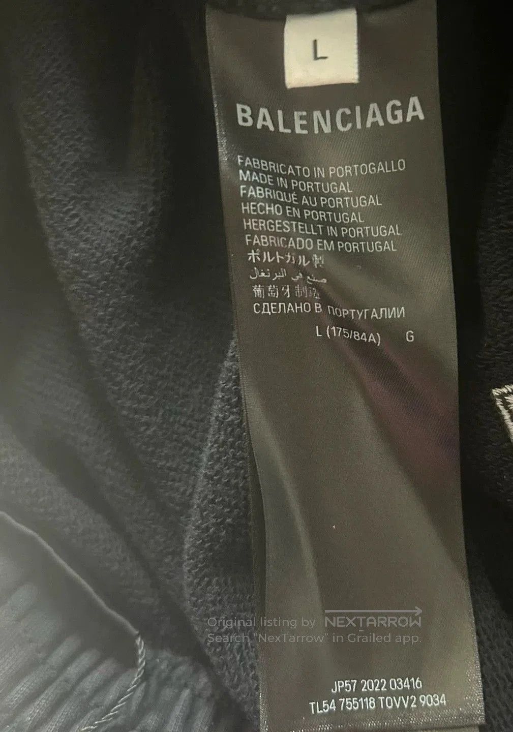 Balenciaga Balenciaga Logo Side Casual Pants. Size US 30 / EU 46 - 4 Thumbnail