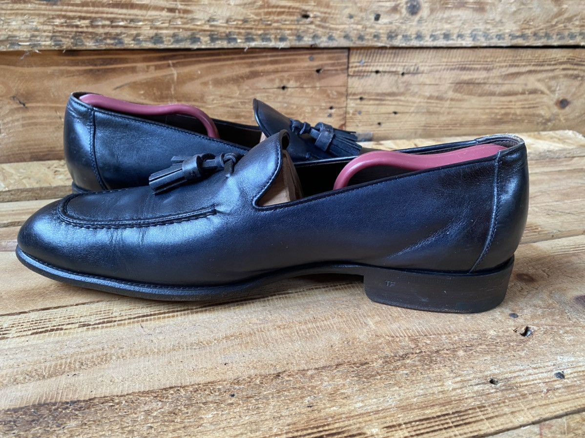 Tom Ford Tomford tassel navy blue leather loafers sz uk7TTT Size US 8 / EU 41 - 10 Thumbnail