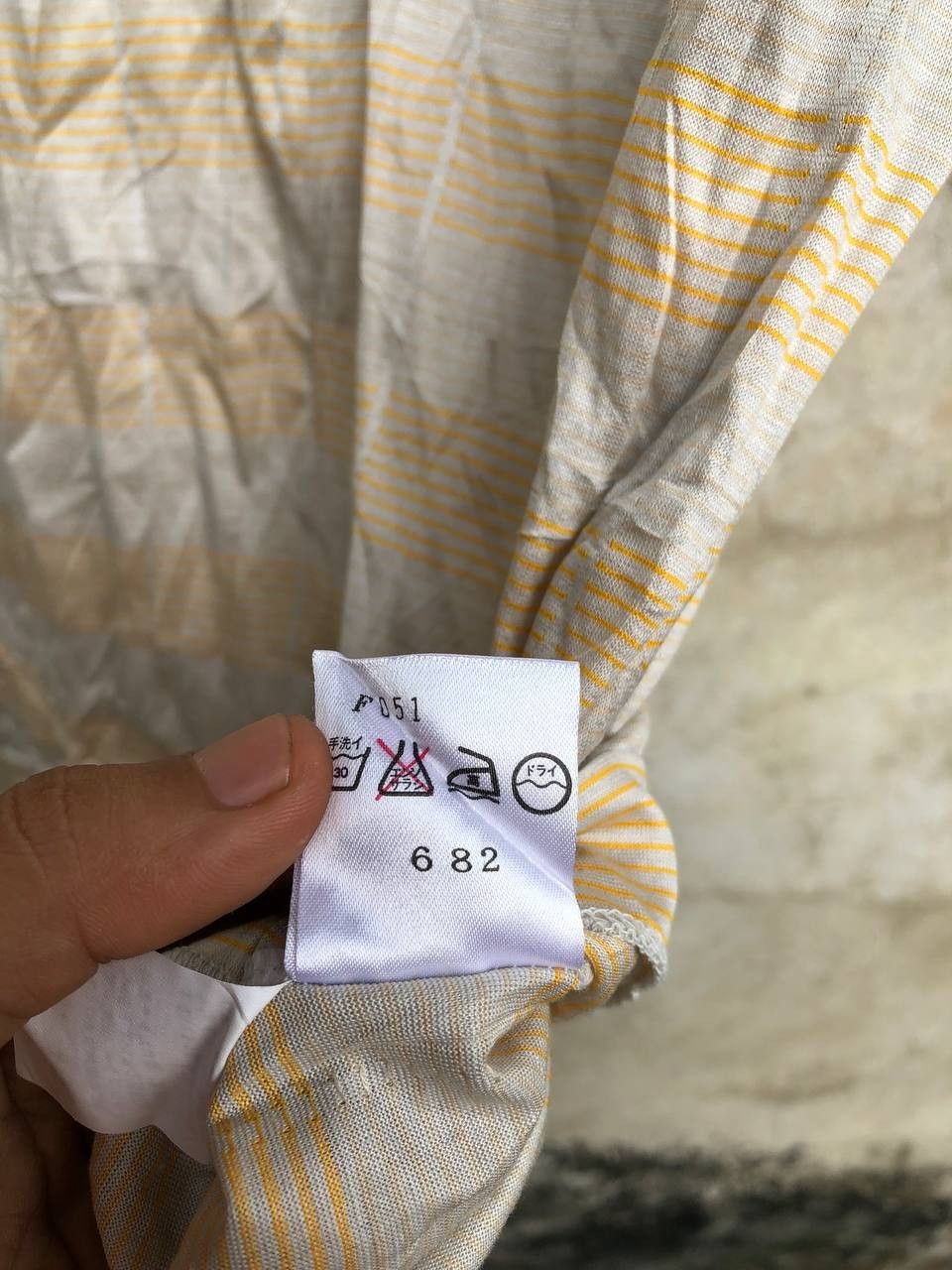 Yves Saint Laurent YVES SAINT LAUREN Striped Polo Shirt Size US L / EU 52-54 / 3 - 9 Thumbnail