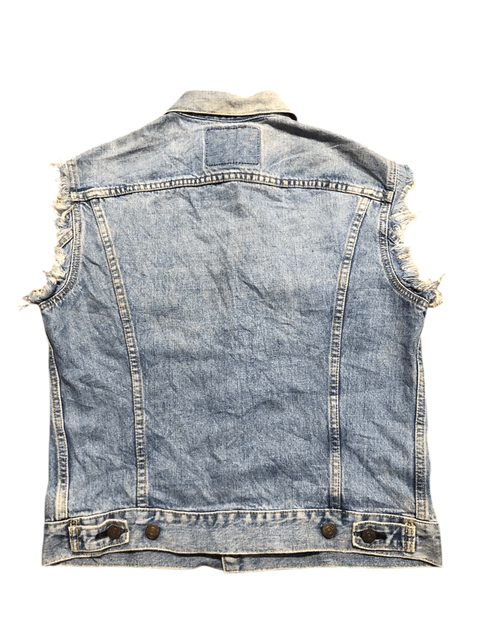 Levi's × Levi's Vintage Clothing Vintage Levi's Lot 557 BigE Custom Sleeveless Jacket Size40 Size US M / EU 48-50 / 2 - 2 Thumbnail