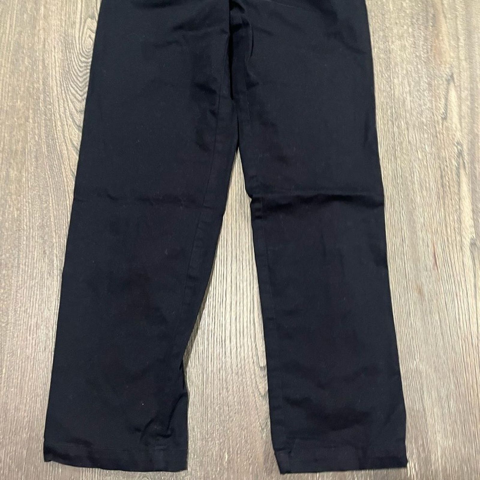Vintage Talbots Womens Black High Waisted Stretch Straight Leg Pant4 Size 27" / US 4 / IT 40 - 2 Thumbnail