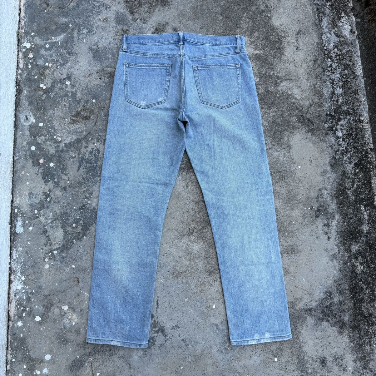 Black Label × Japanese Brand × Jean VINTAGE JAPANESE FADED RIPPED JEANS DENIM PANTS Size US 35 - 2 Thumbnail