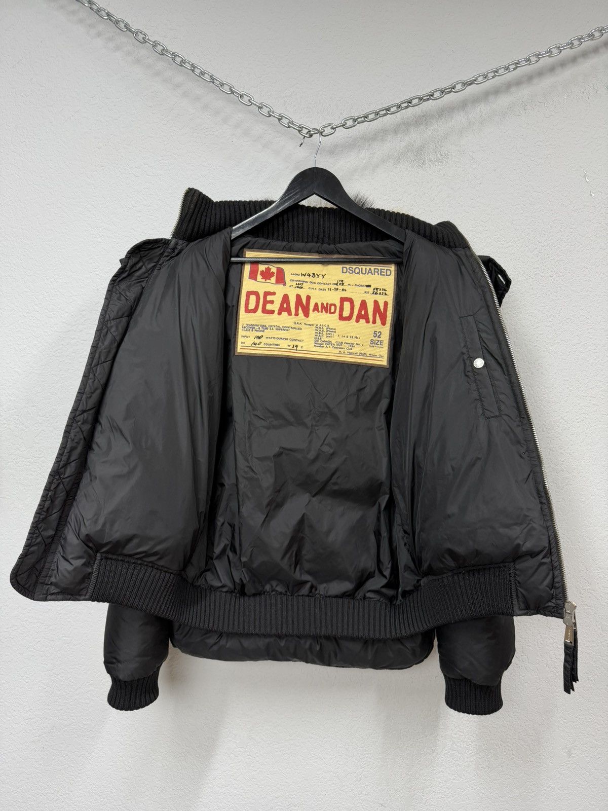 Dsquared2 Dsquared2 Down Puffer Jacket Real Fur Cropped Jacket Size US M / EU 48-50 / 2 - 16 Thumbnail
