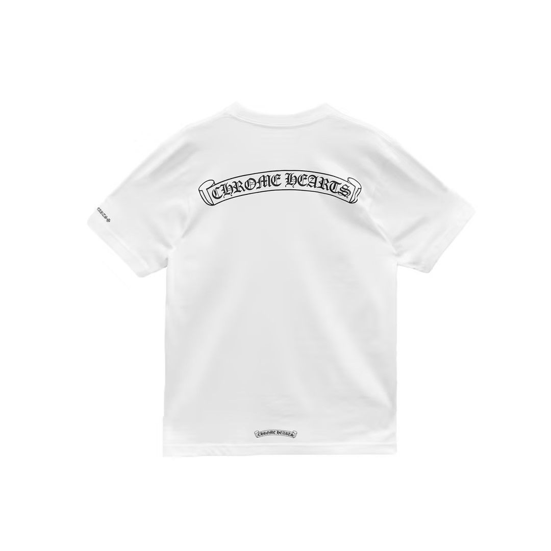 Chrome Hearts Chrome Hearts Scroll Short Sleeves Tee Size US S / EU 44-46 / 1 - 2 Thumbnail