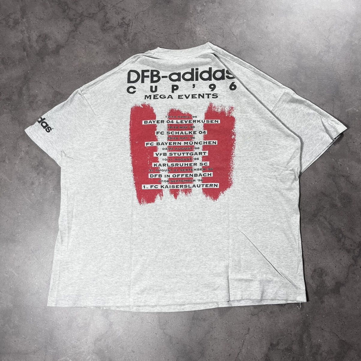 Adidas Vintage 90s Adidas Mundial Cup 1996 Jersey Tee Blokecore Size US XL / EU 56 / 4 - 11 Thumbnail