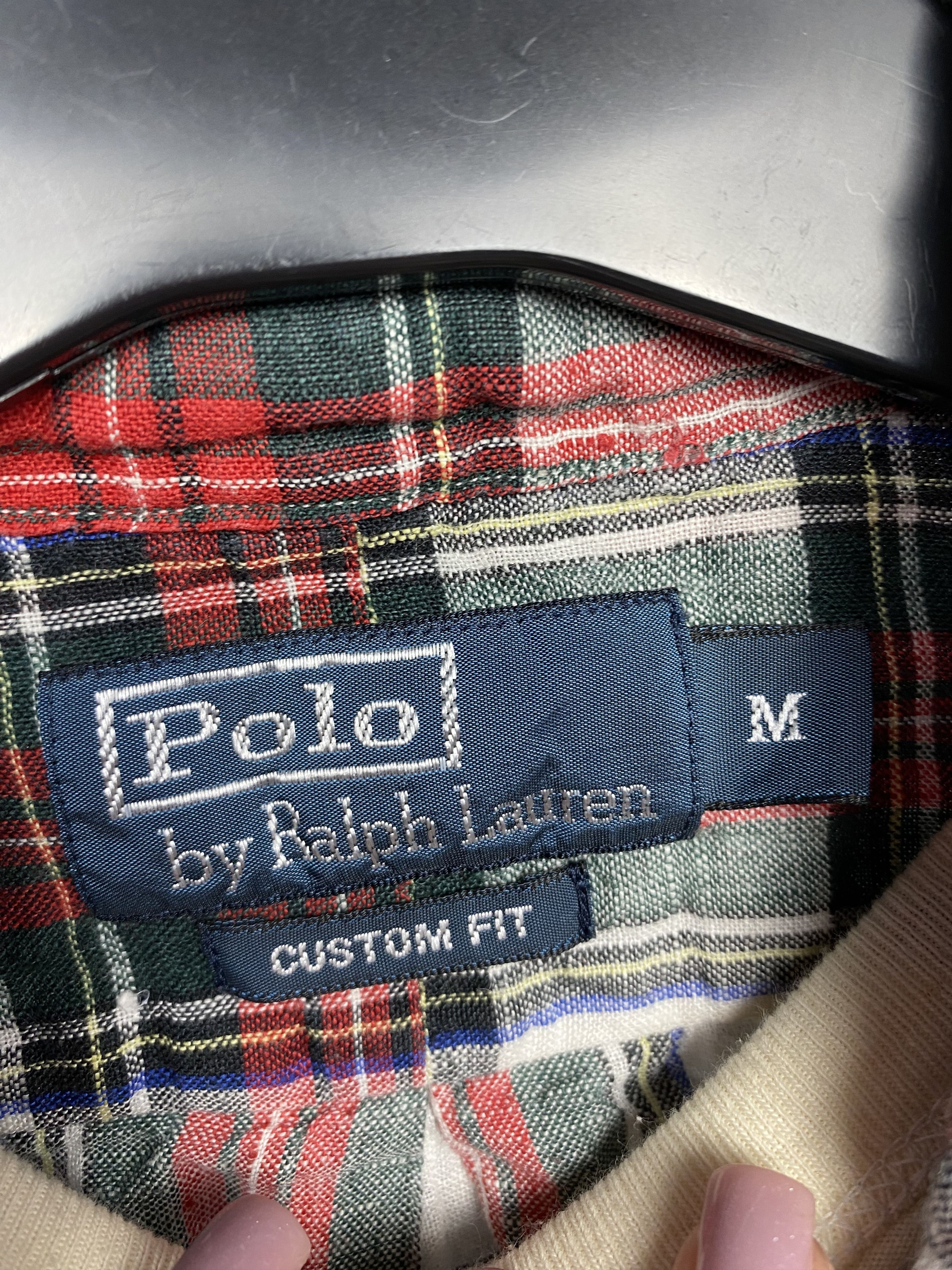 Polo Ralph Lauren × Ralph Lauren Polo Ralph Lauren Vintage Mens LINEN Plaid Shirt Size US M / EU 48-50 / 2 - 3 Thumbnail