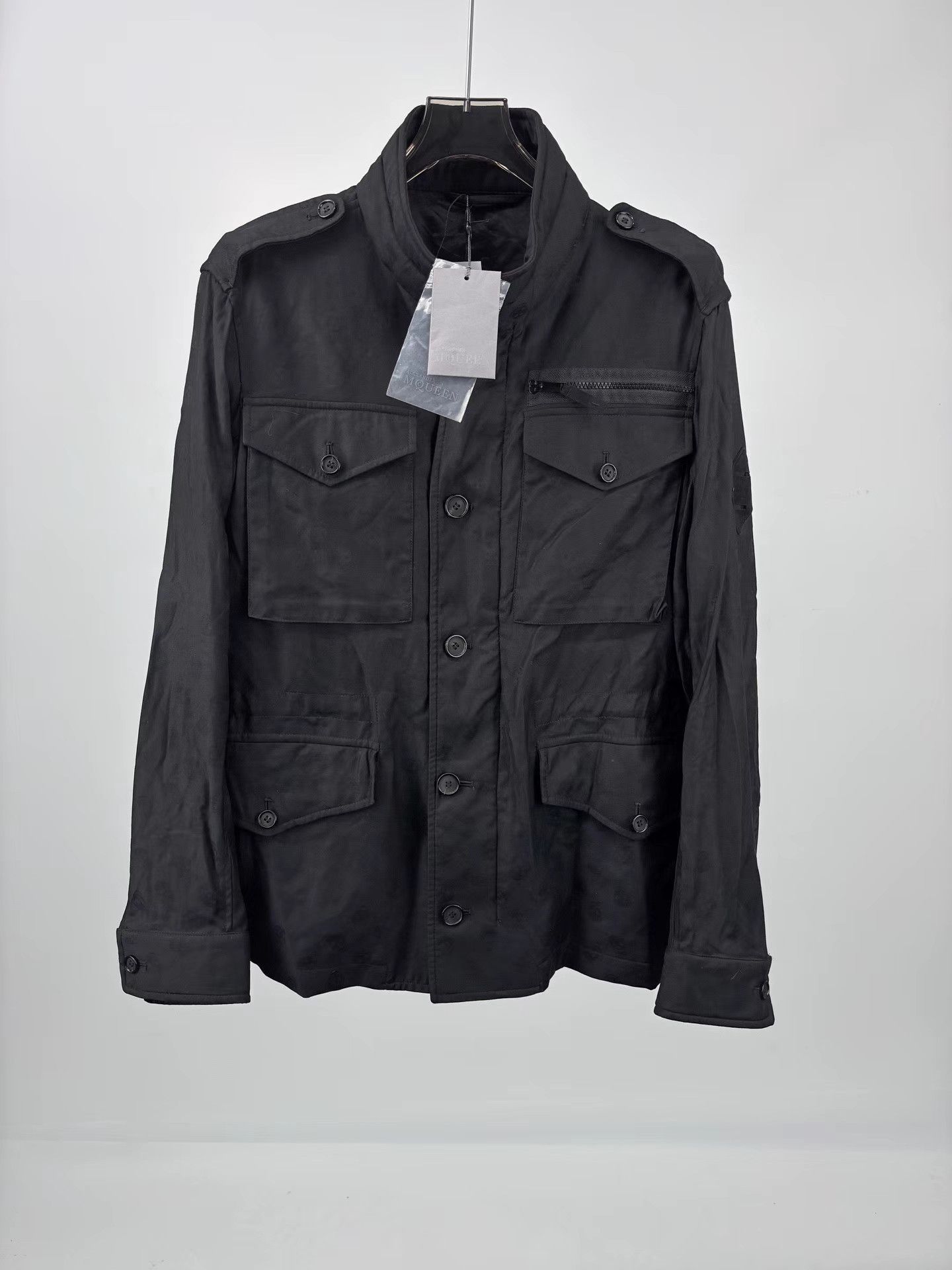 ALEXANDER MCQUEEN Zip-Up Safari Jacket